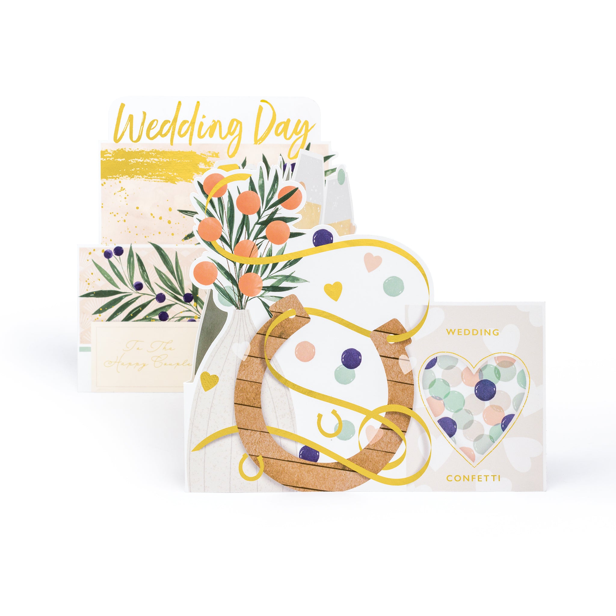 Wedding Day, 3D Greetings Card The Art File