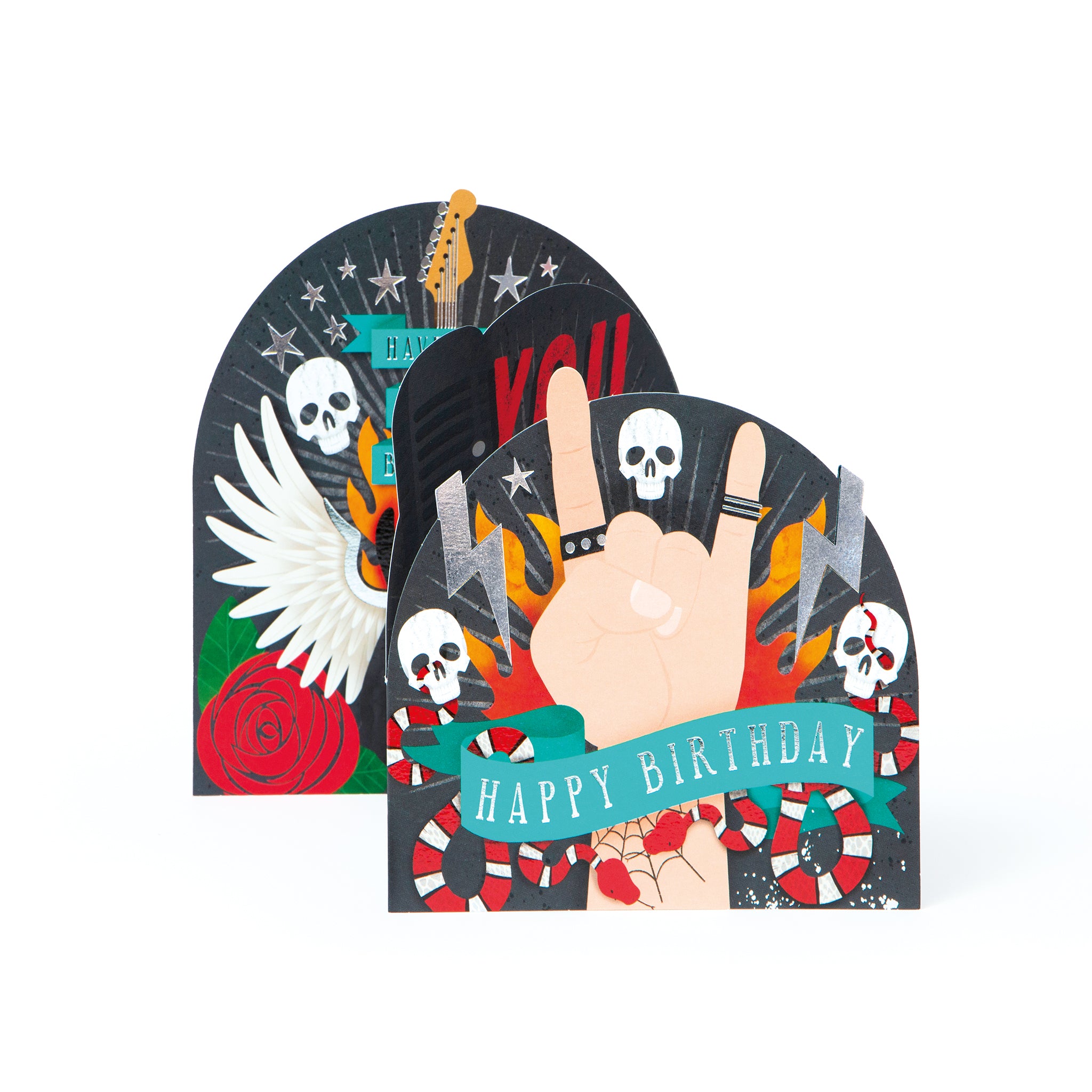 You Rock, 3D Greetings Card The Art File