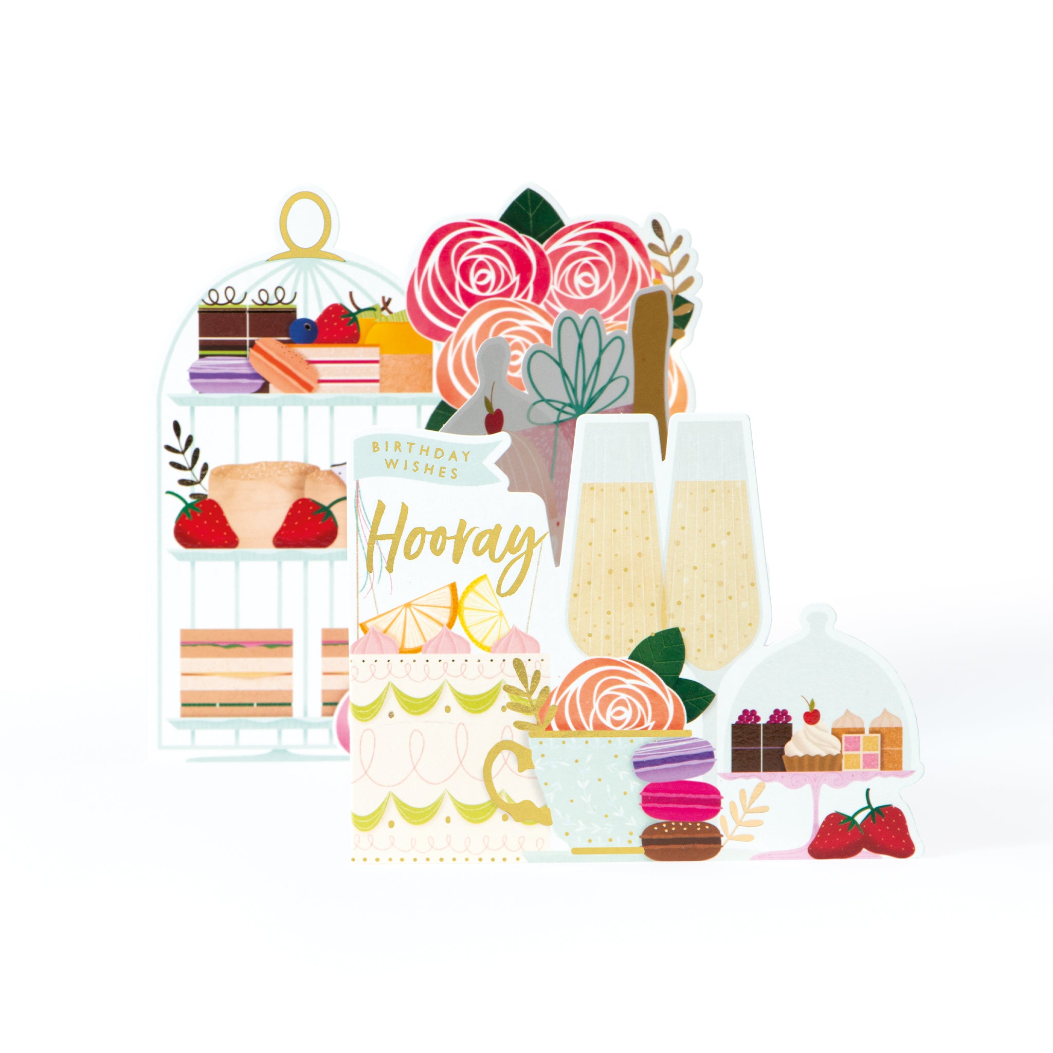 Afternoon Tea, 3D Greetings Card The Art File