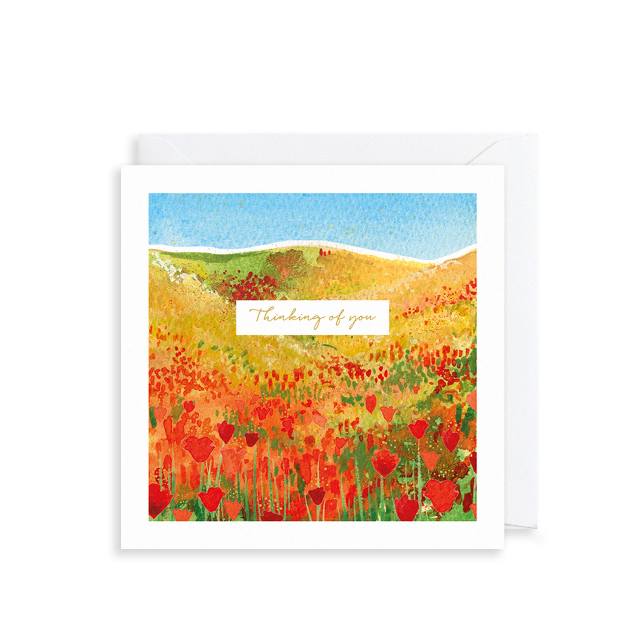 Thinking Of You Field Greetings Card The Art File