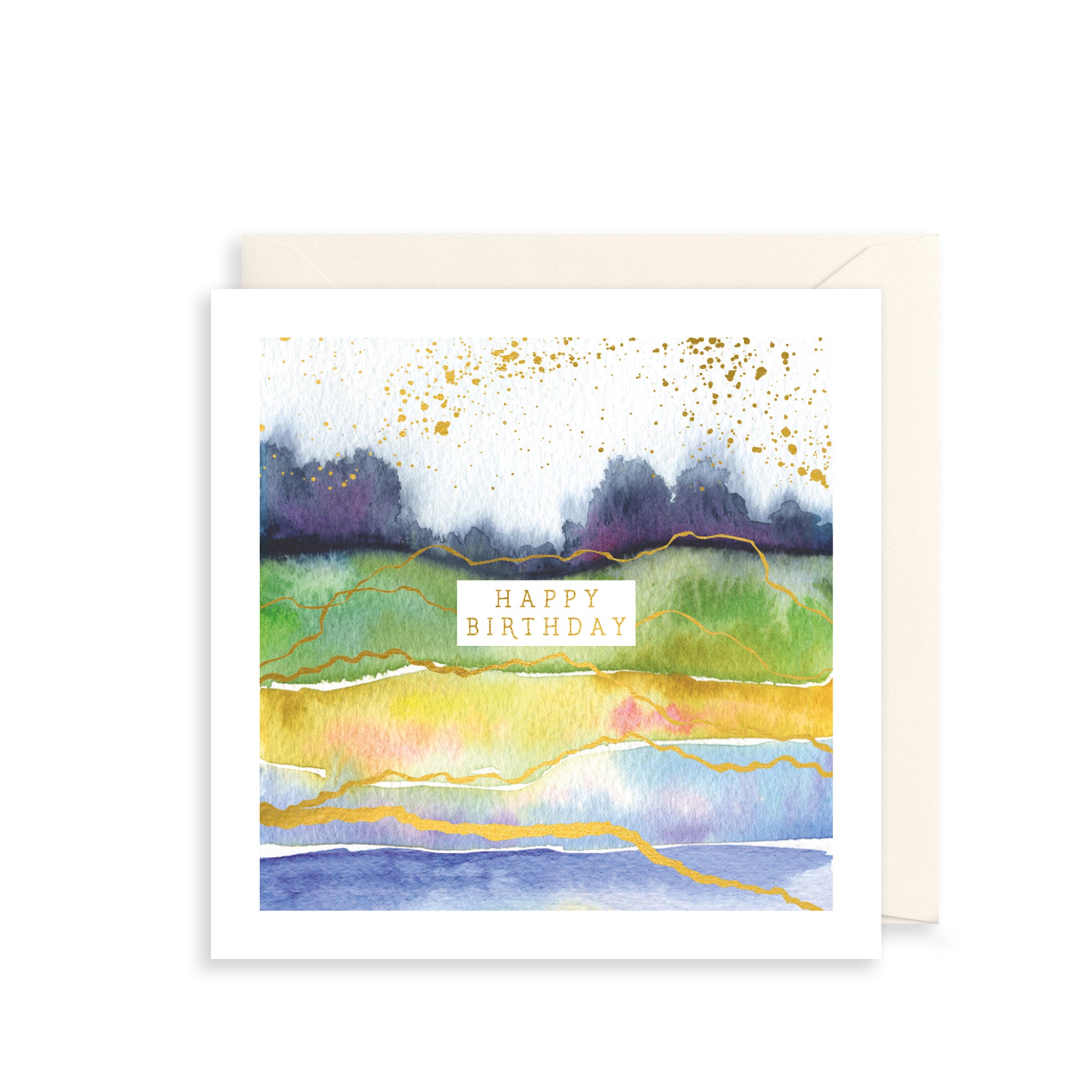Coastline Greetings Card The Art File