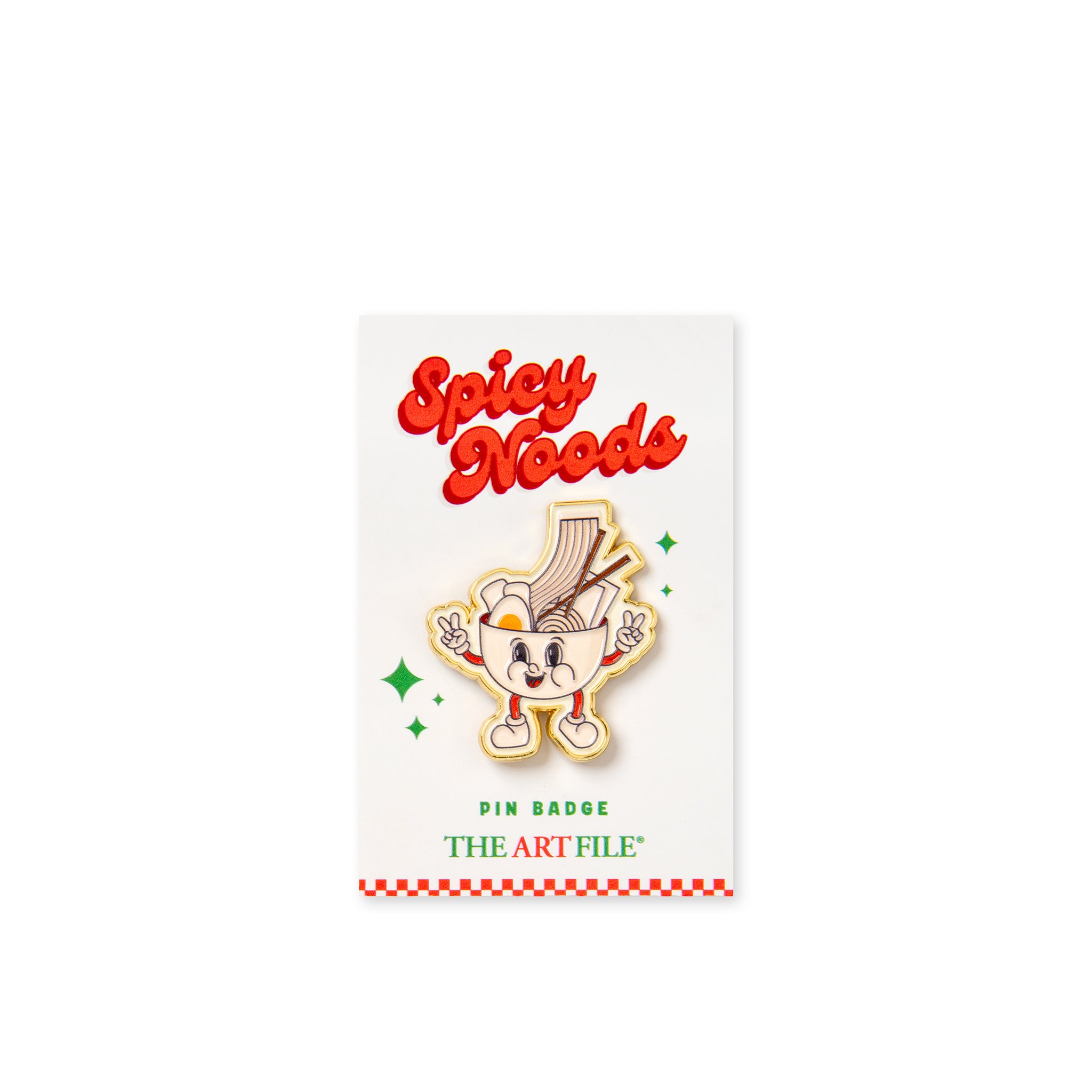 Ramen Metal Pin Badge