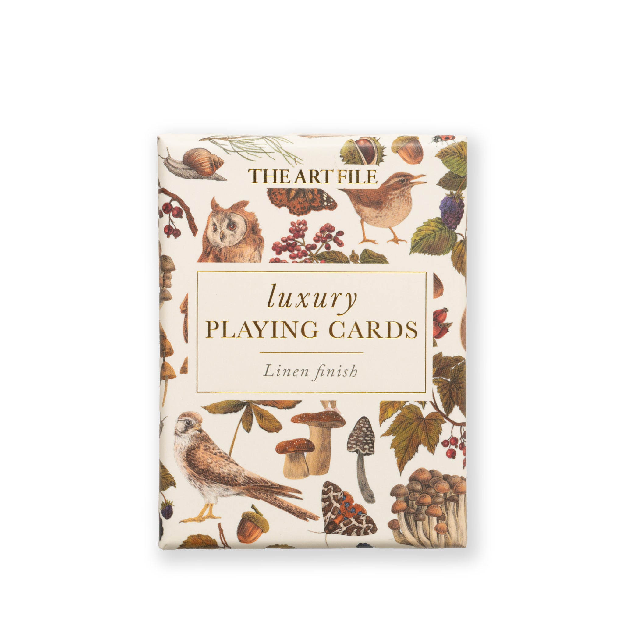 Woodland-themed Luxury Playing Cards