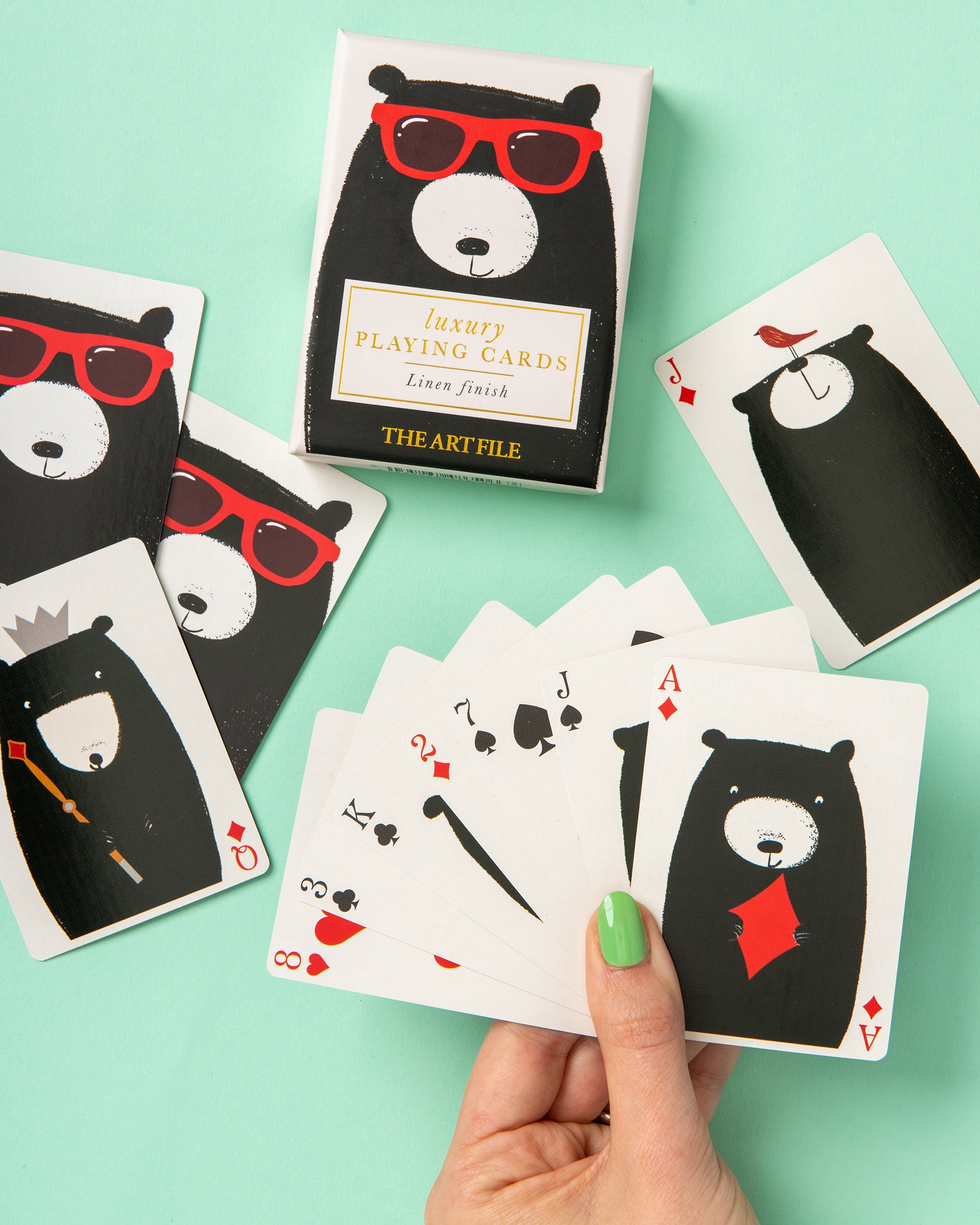 Bear Luxury Playing Cards