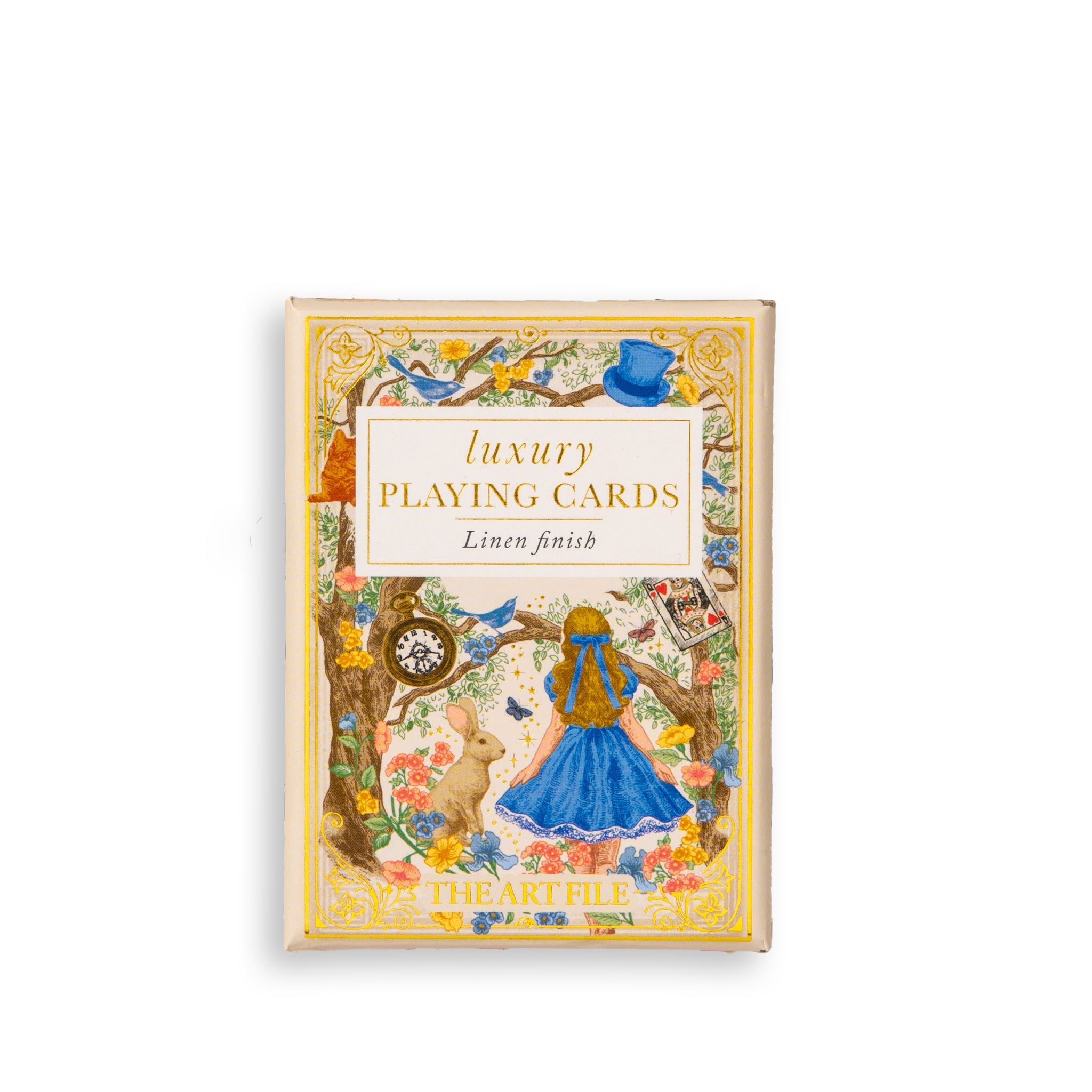 Alice in Wonderland Storybook Luxury Playing Cards