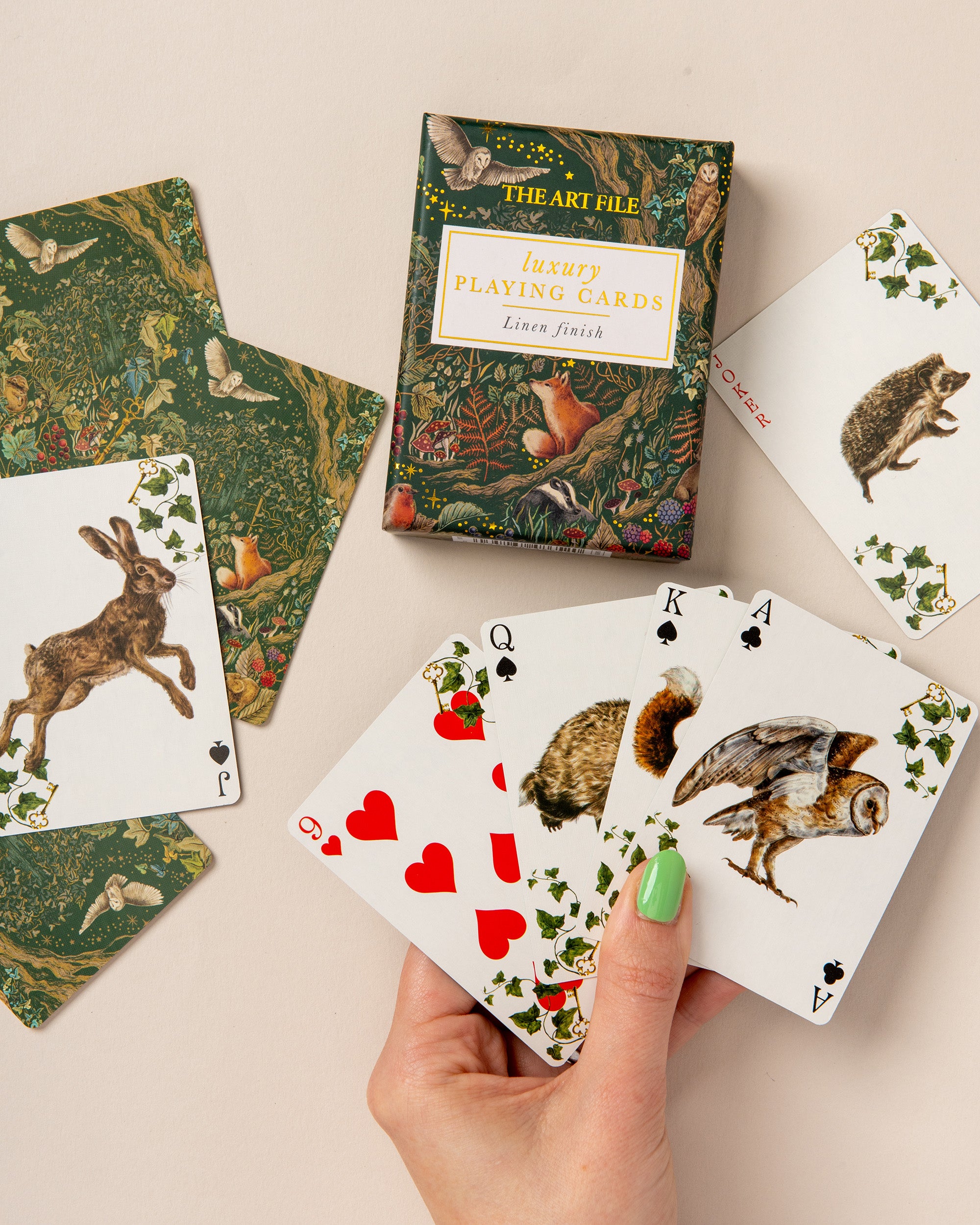 Secret Garden Luxury Playing Cards