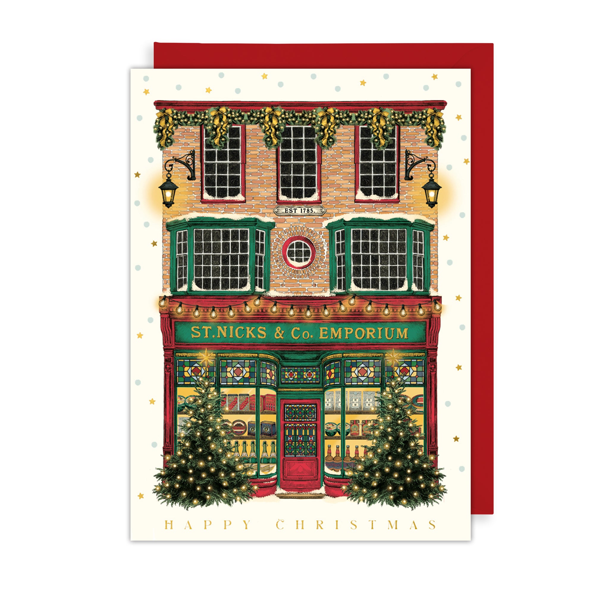 St Nicks Emporium Christmas Card