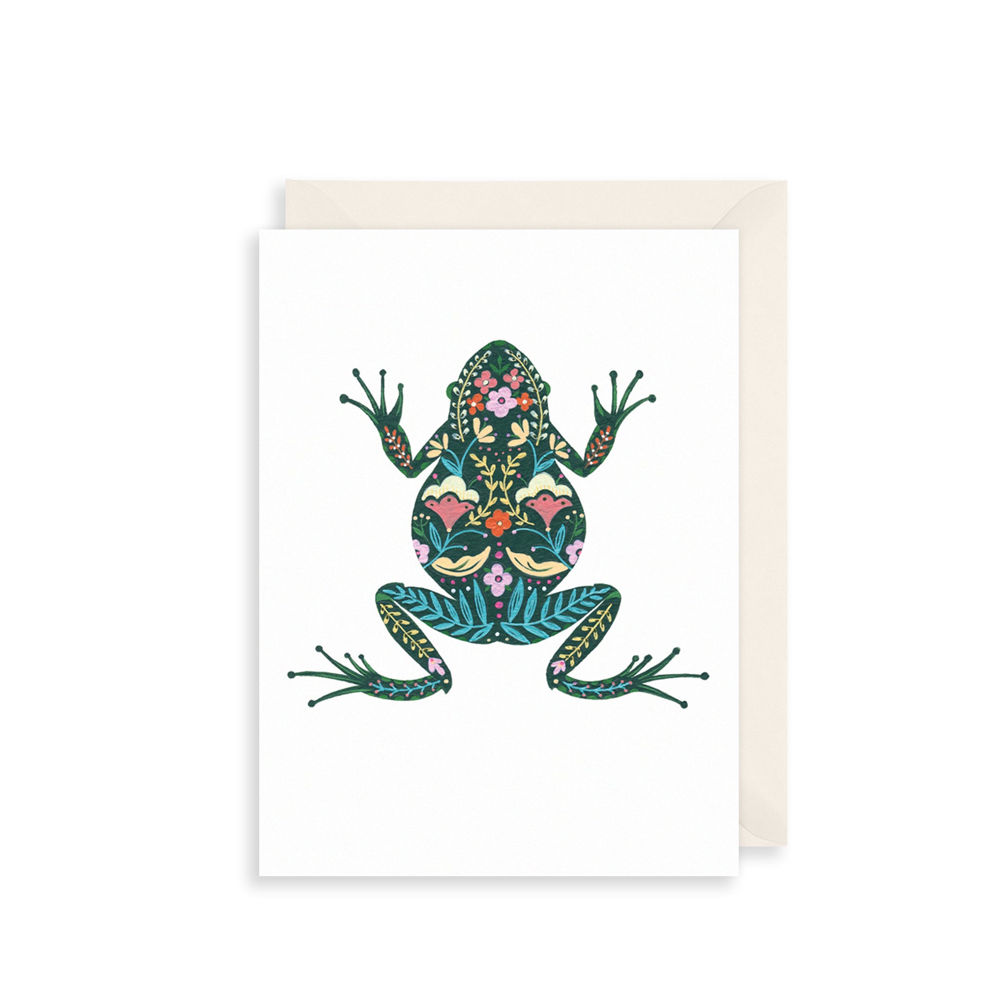 Frog Greetings Card The Art File