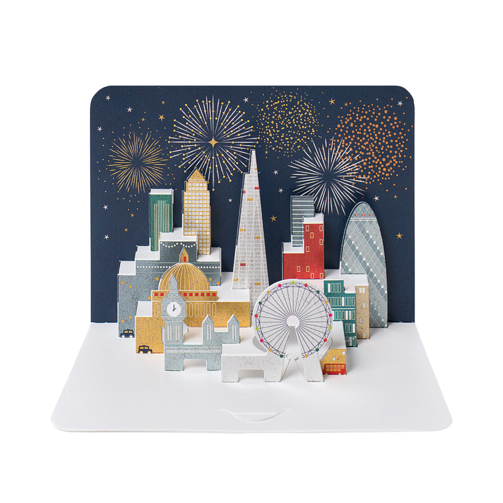 London Skyline, 3D Pop-Up Card The Art File