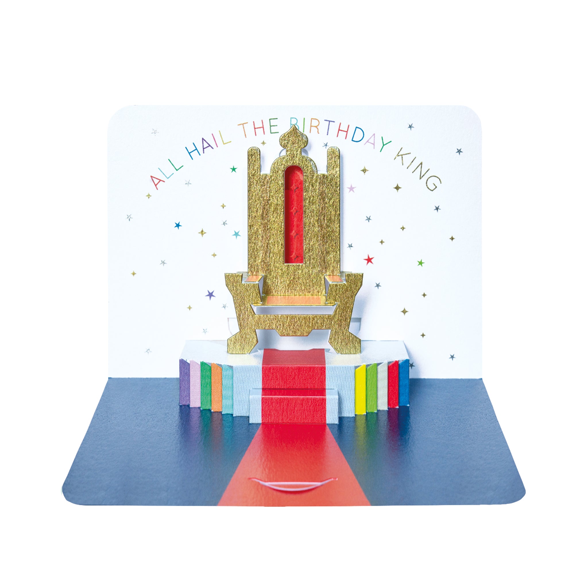 Birthday King, 3D Pop-Up Card The Art File