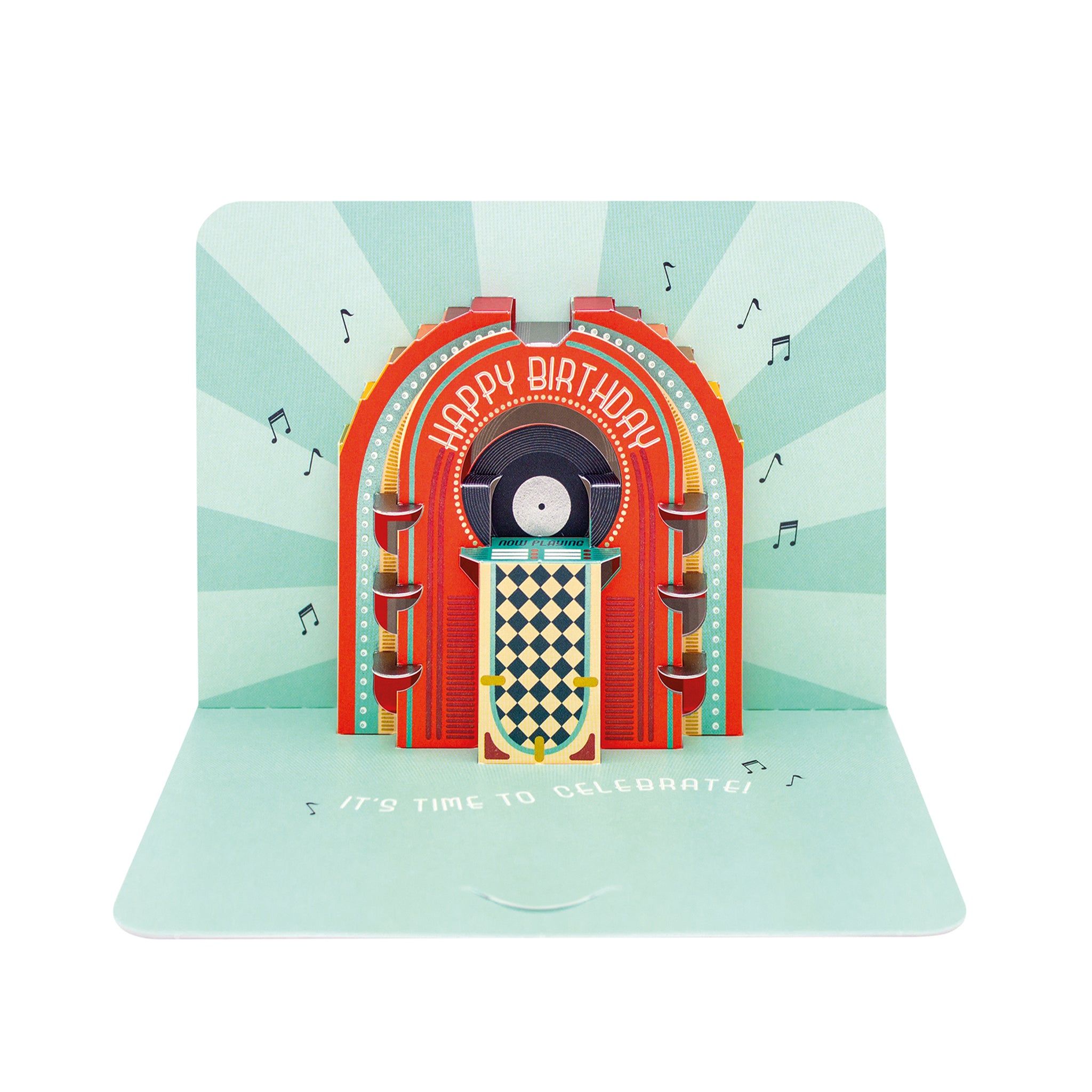 Jukebox, 3D Pop-Up Card The Art File