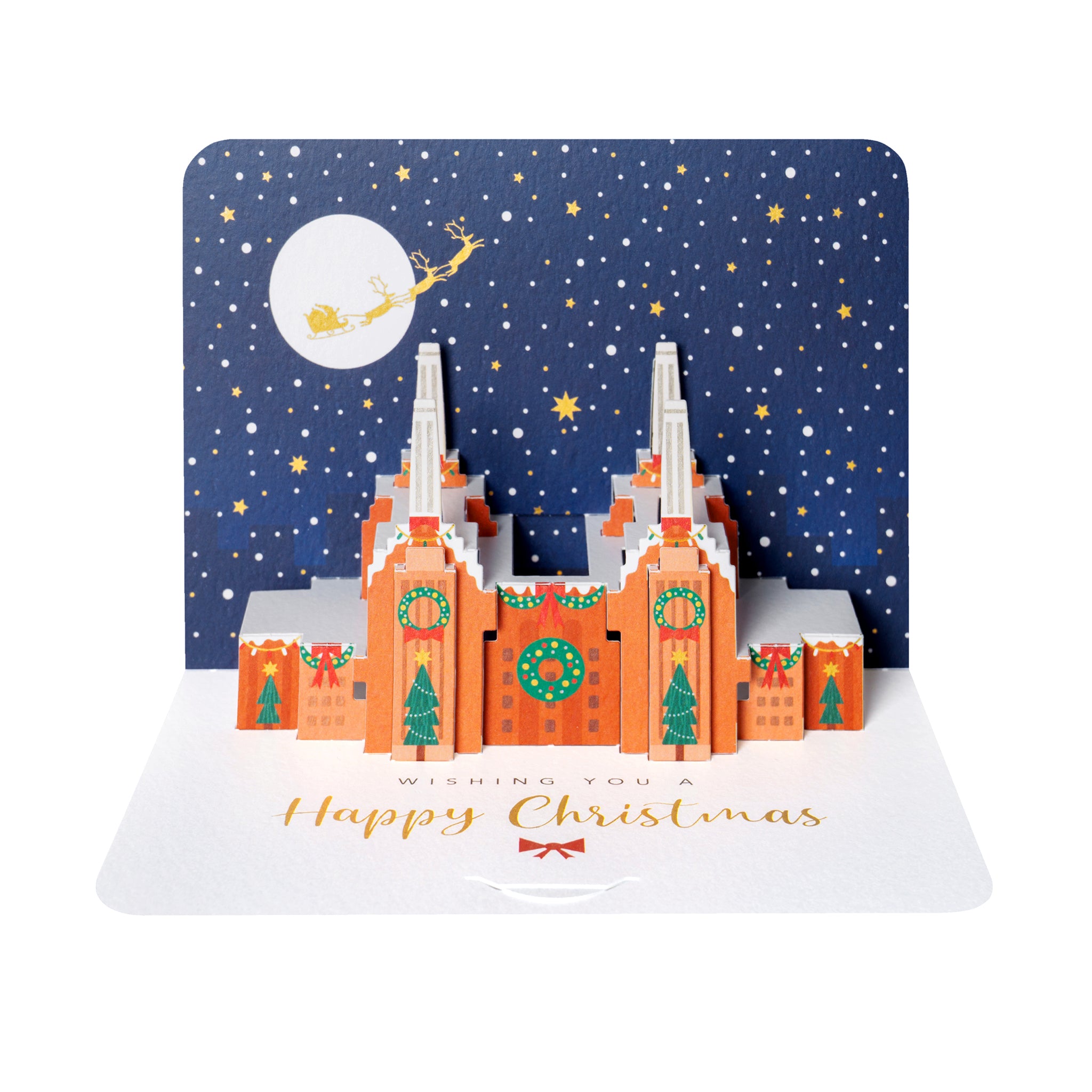 Battersea Power Station, 5x 3D Christmas Cards
