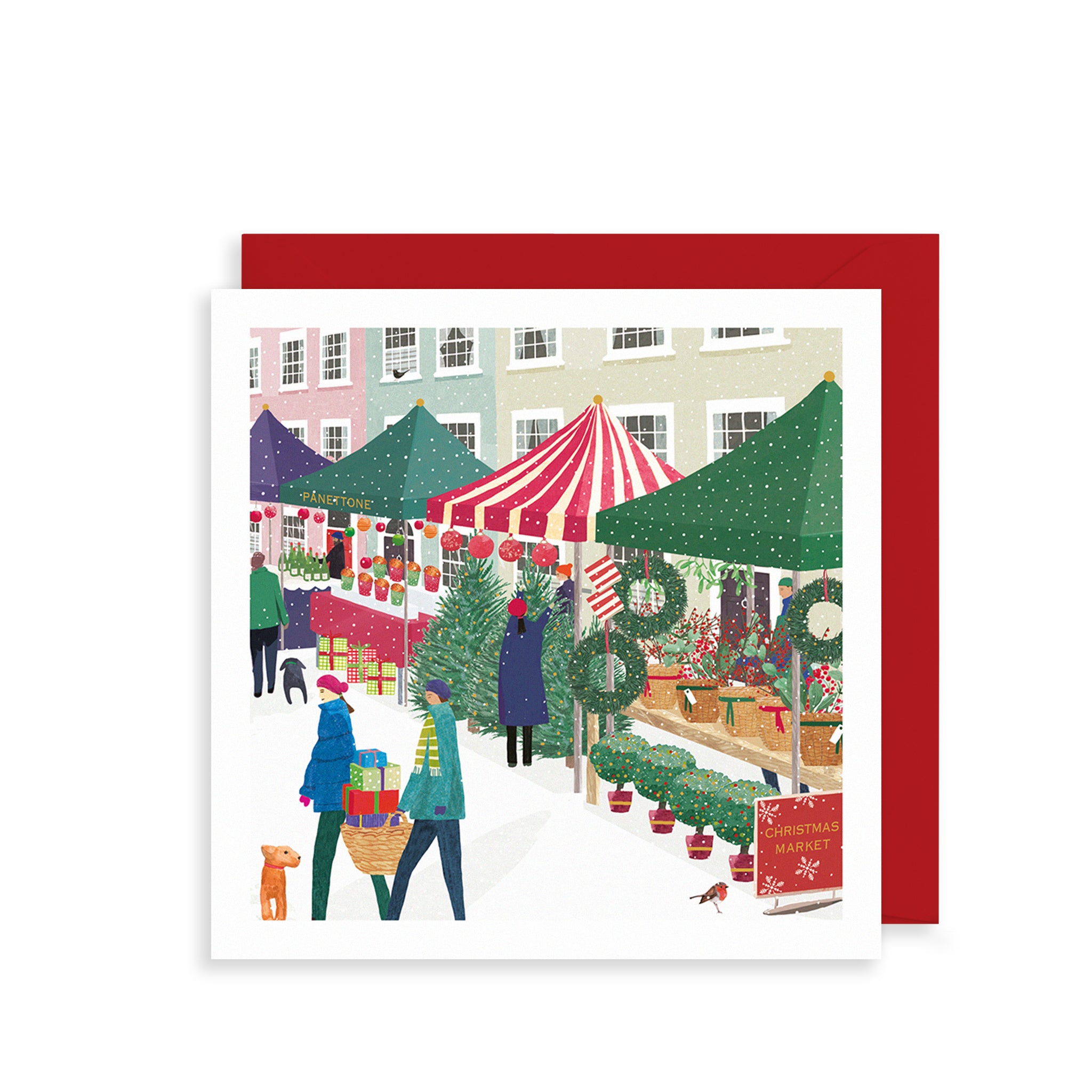 Christmas Market Christmas Card
