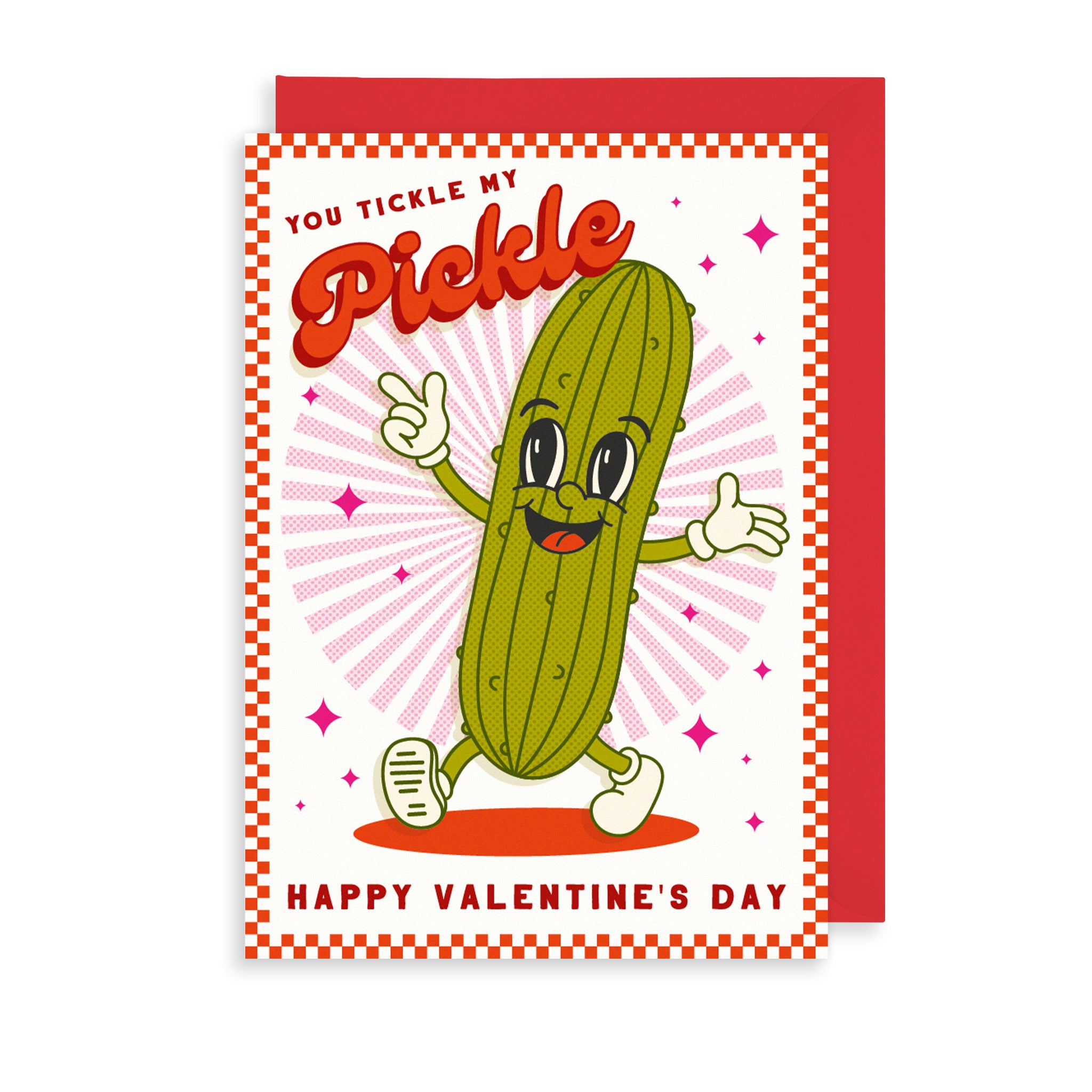 Tickle My Pickle Valentine's Day Card