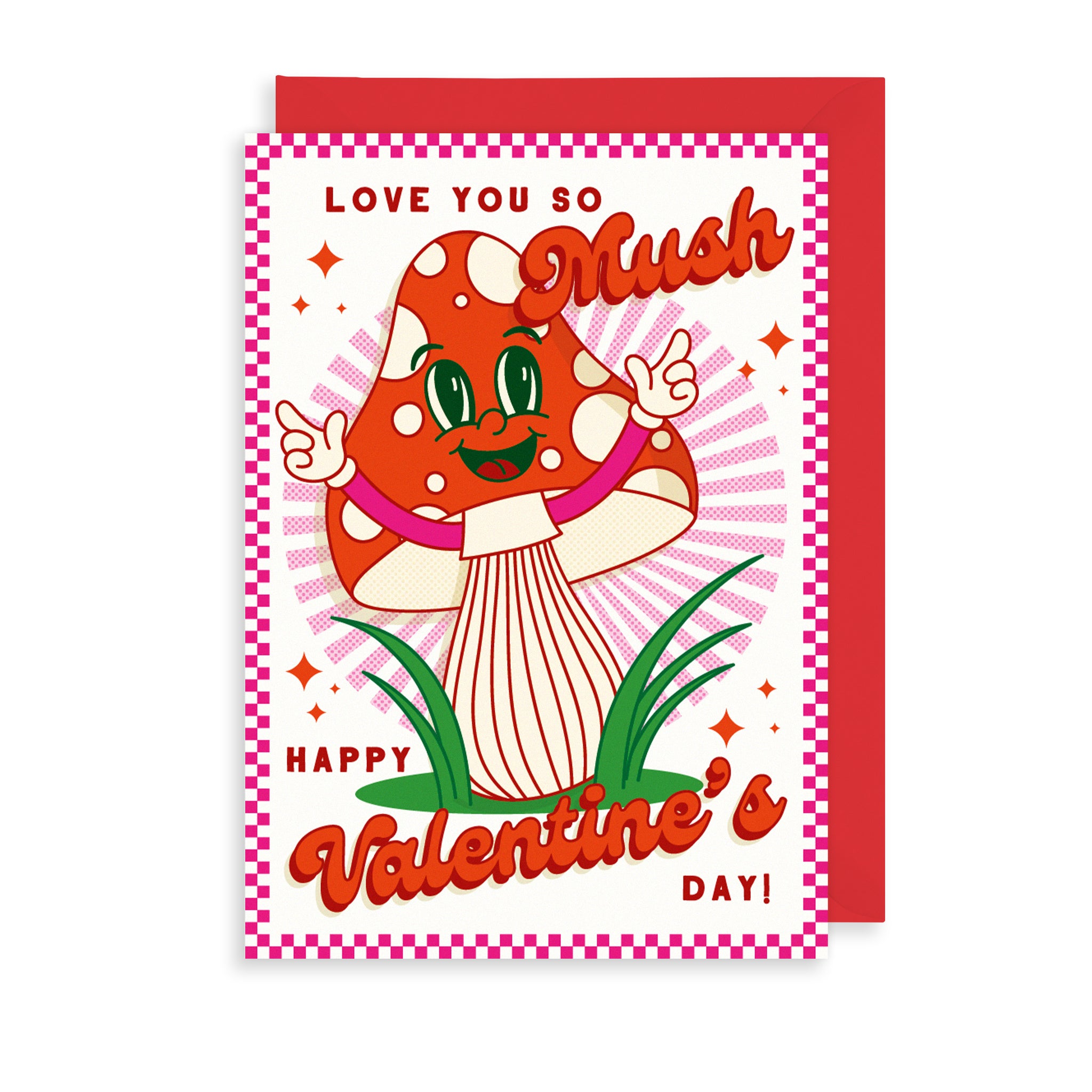 Love You So Mush Valentine's Day Card