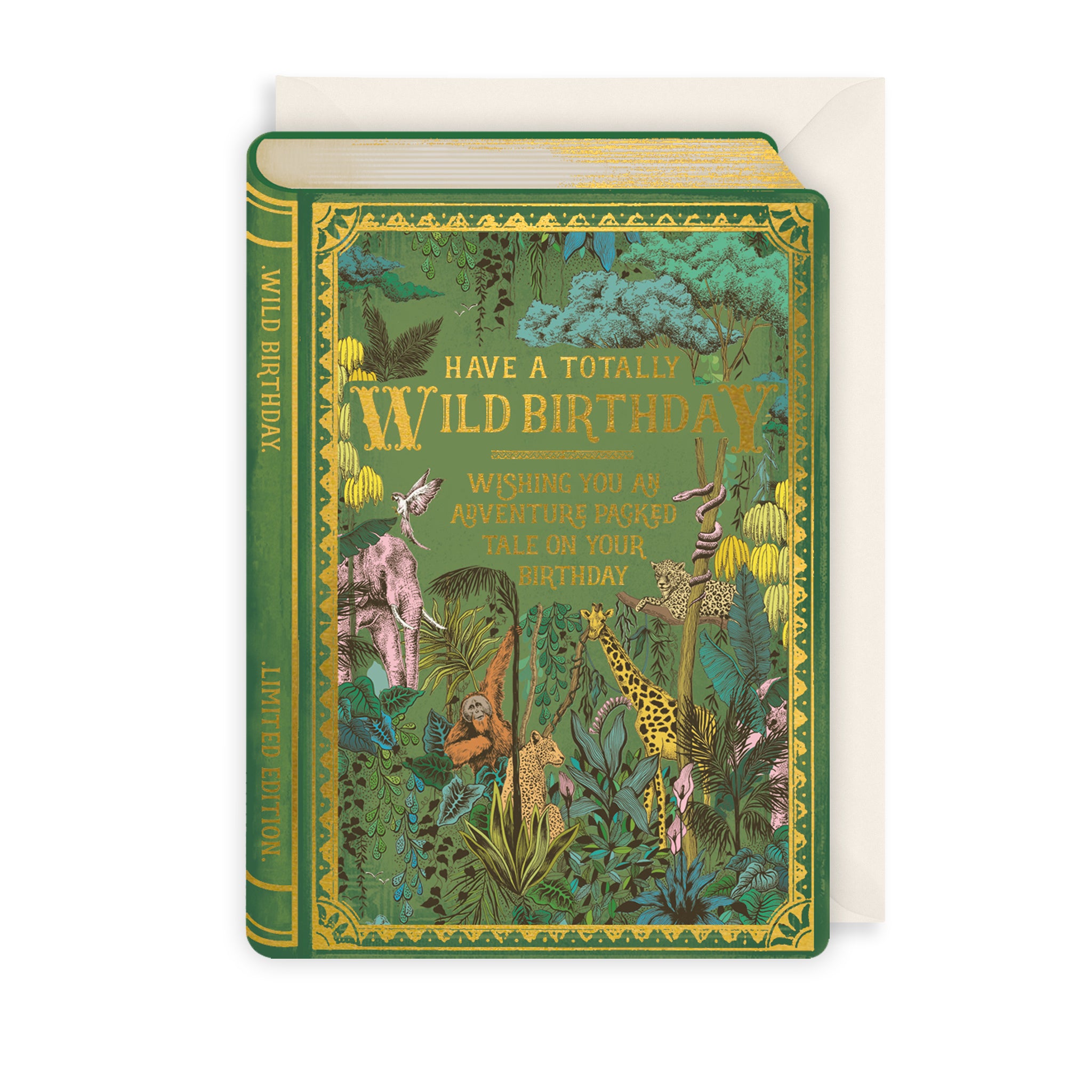 Wild Birthday Greetings Card The Art File