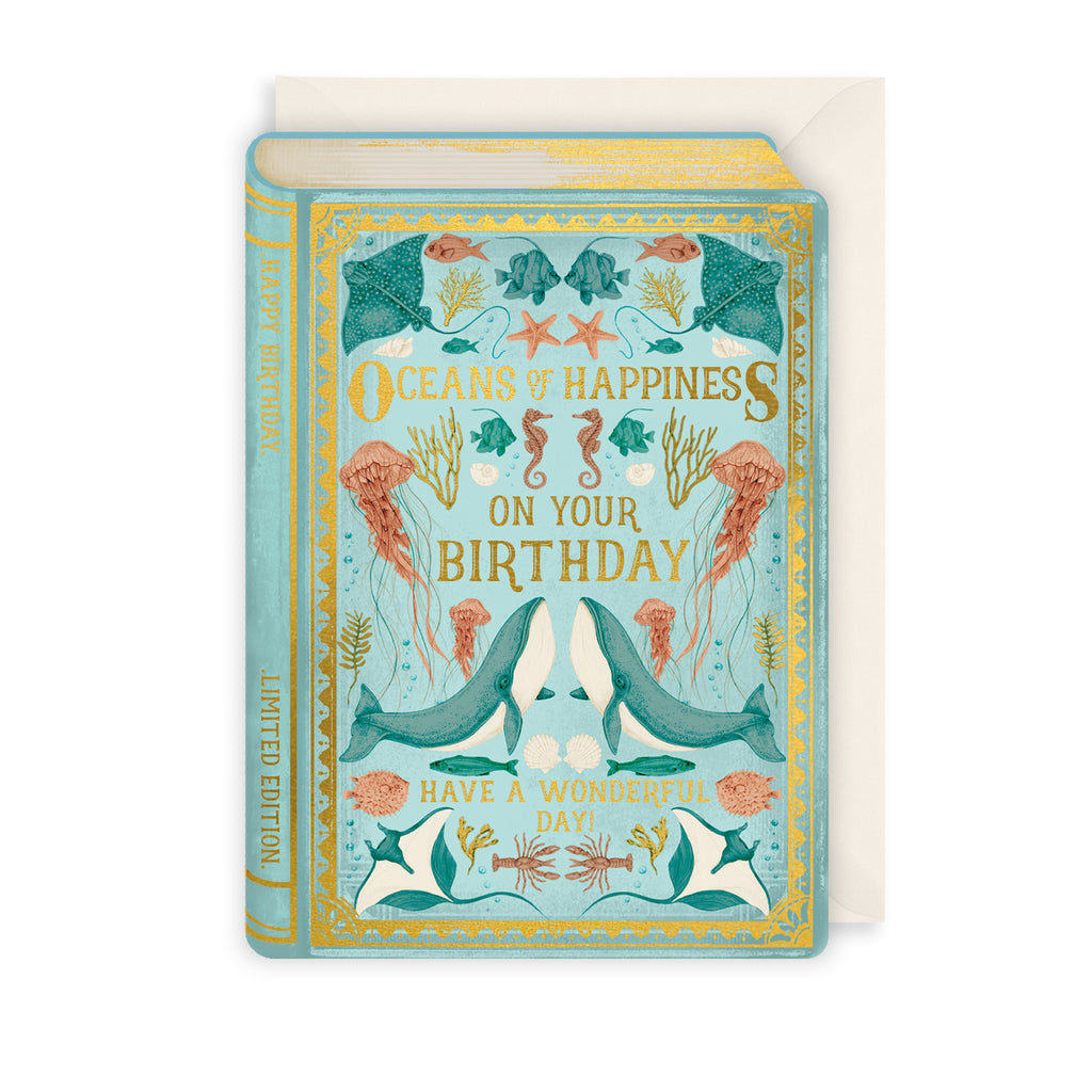 Oceans Of Happiness Greetings Card The Art File
