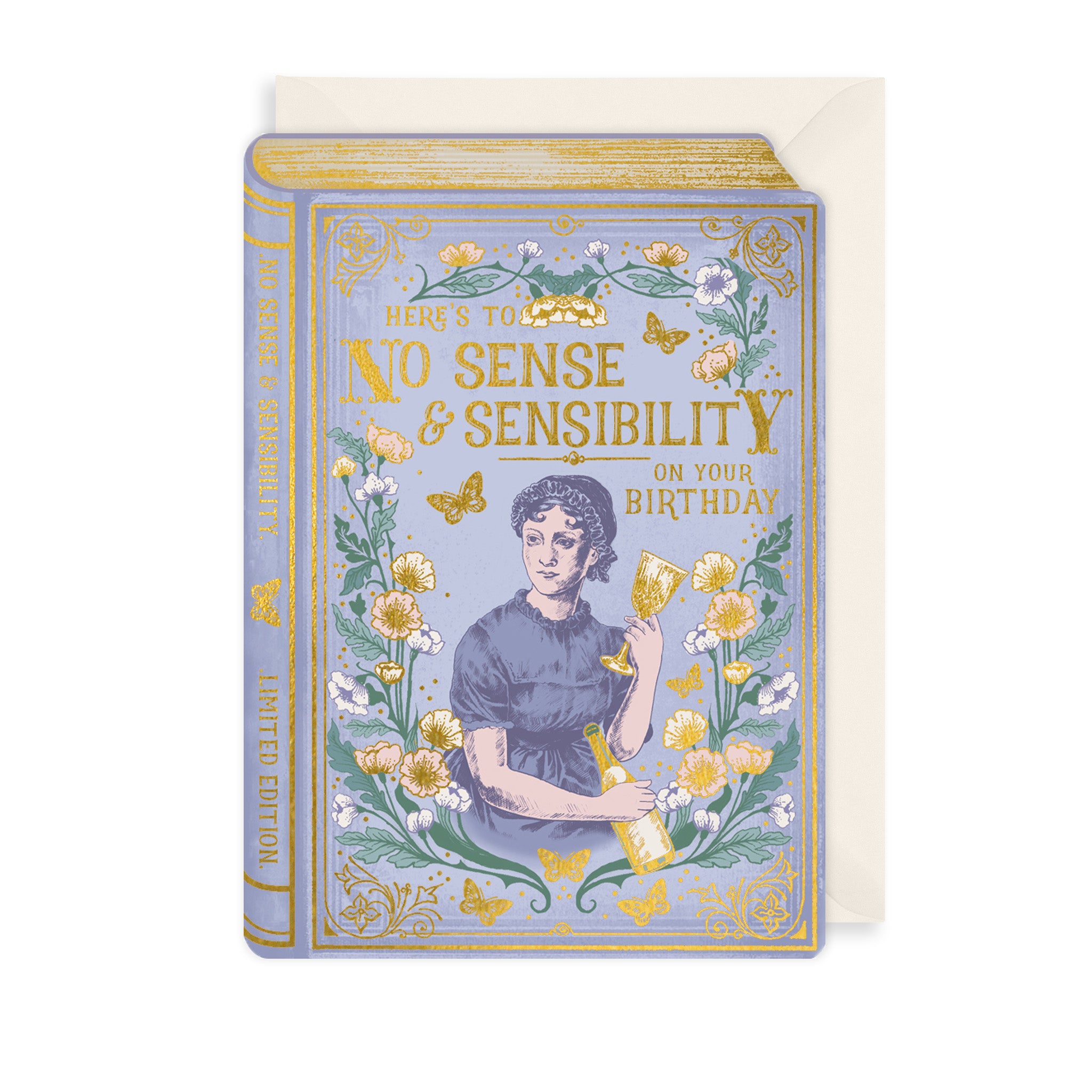 No Sense & Sensibility Birthday Card