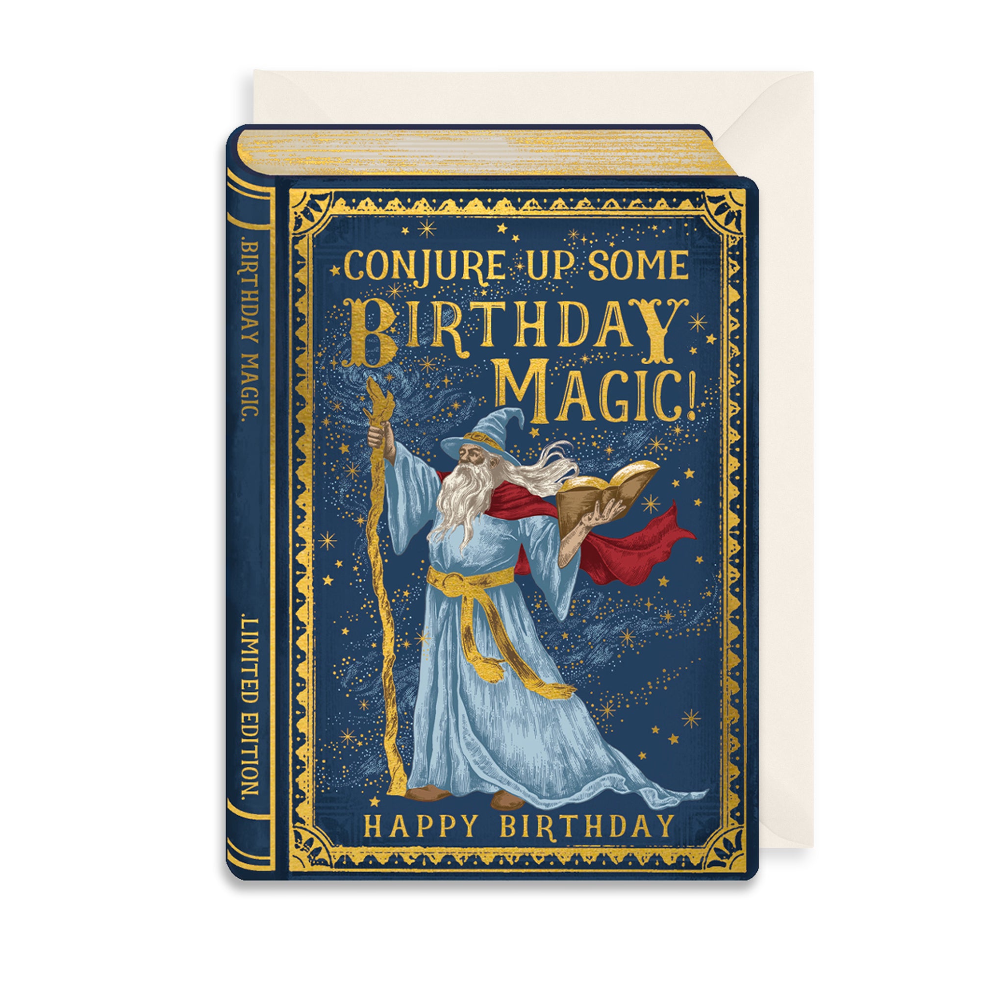 Birthday Magic, Book Birthday Card