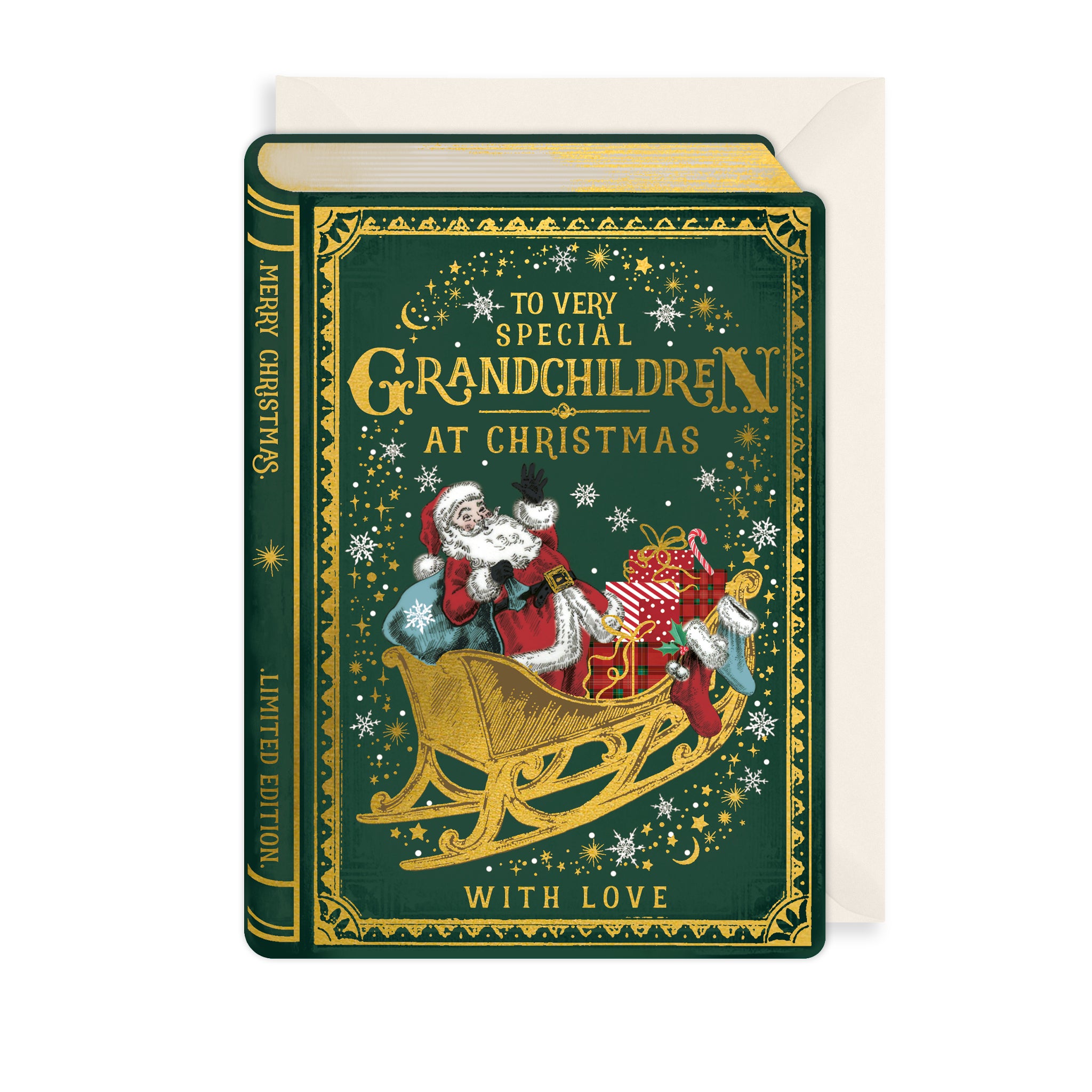 Grandchildren Storybook Christmas Card