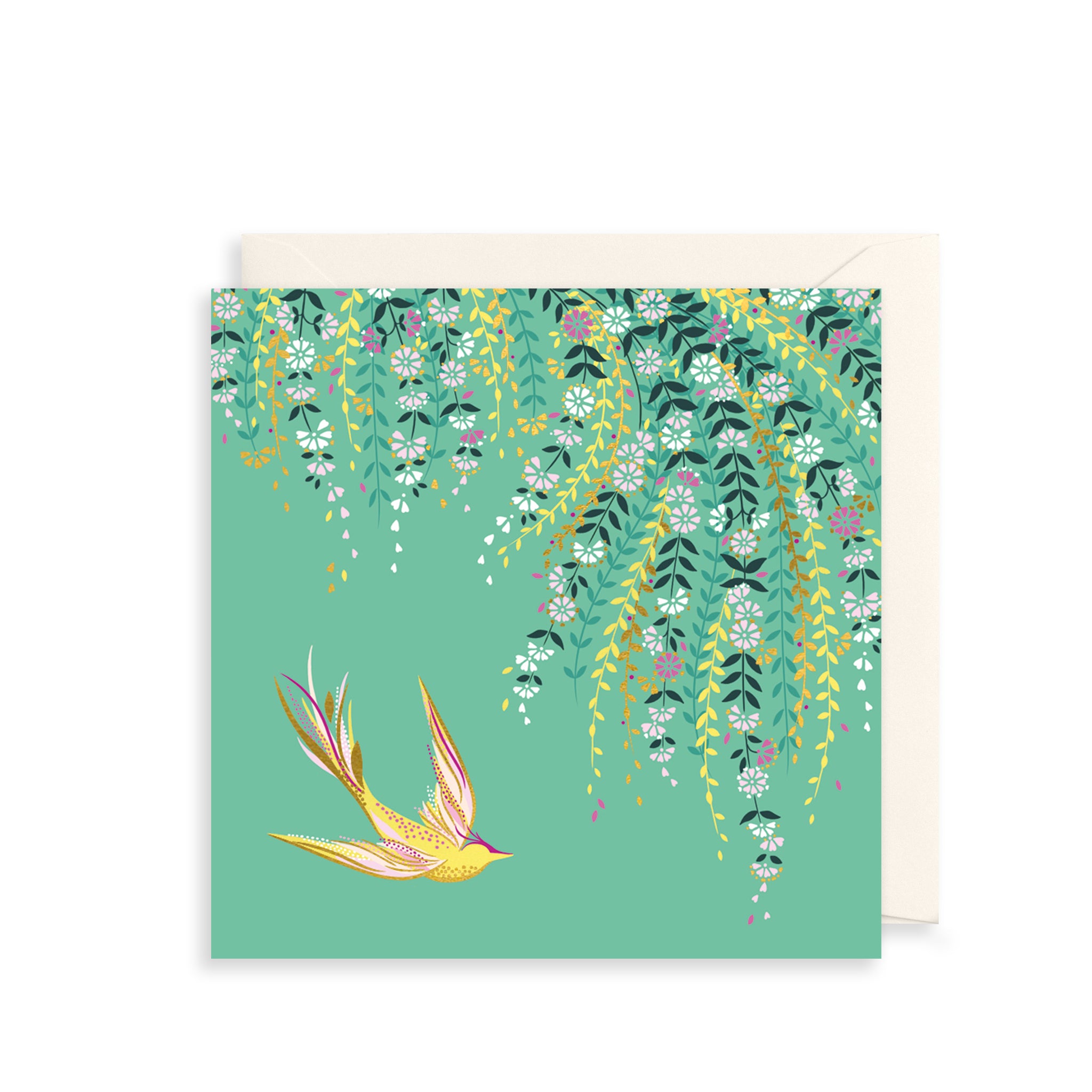Swooping Bird Greetings Card The Art File