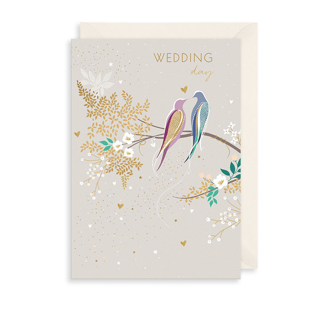 Wedding Birds Greetings Card The Art File