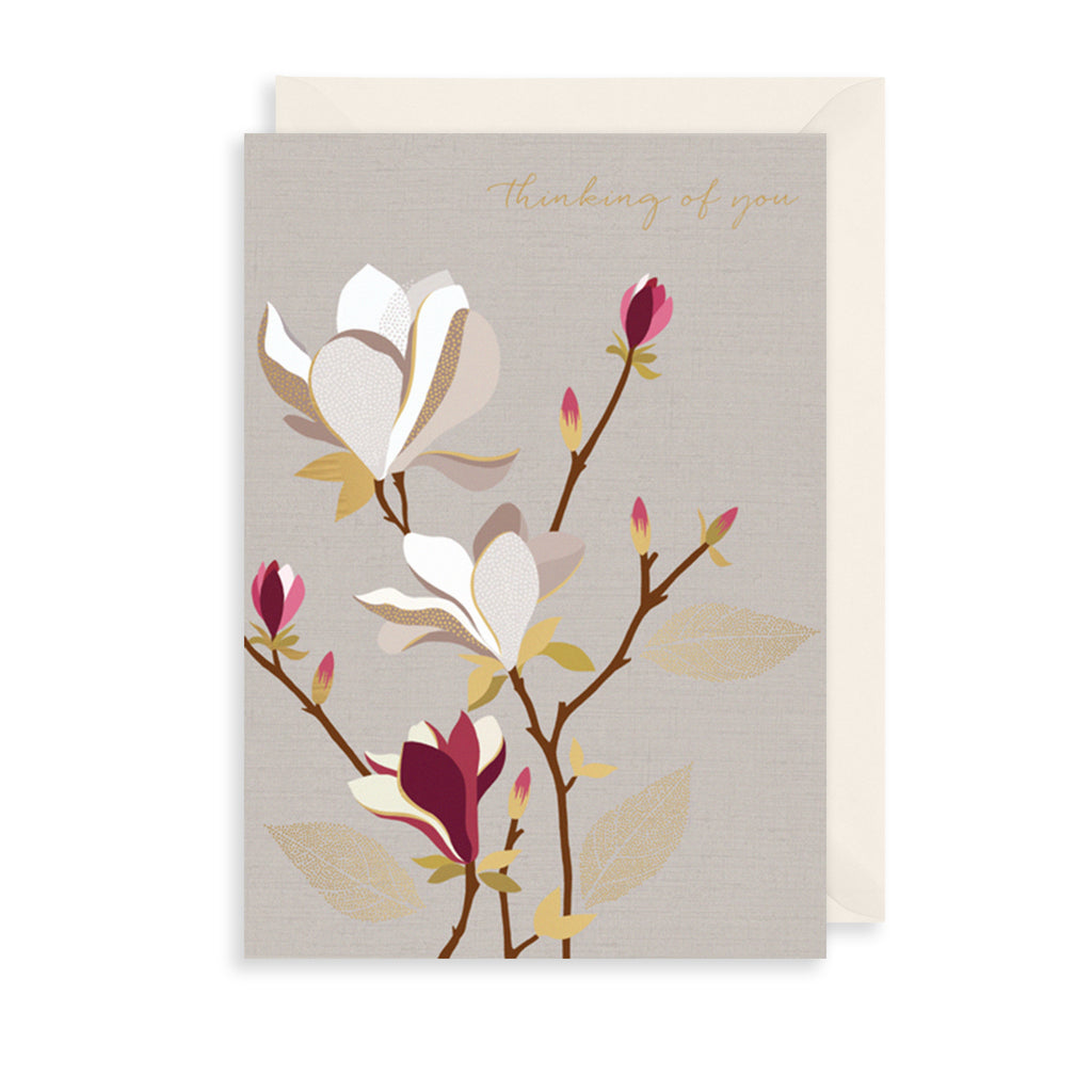 Thinking Of You Bloom Greetings Card The Art File