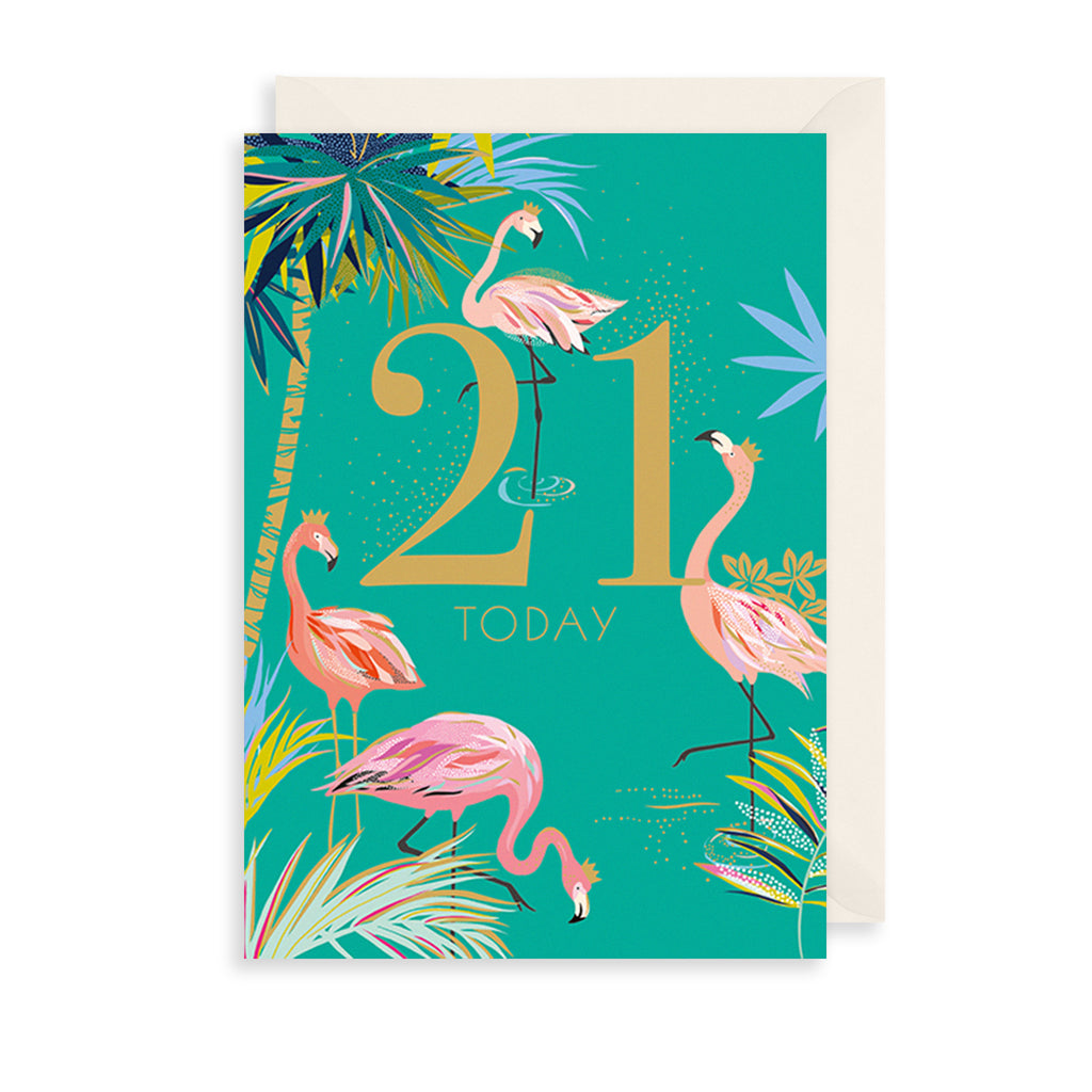 21 Today Greetings Card The Art File