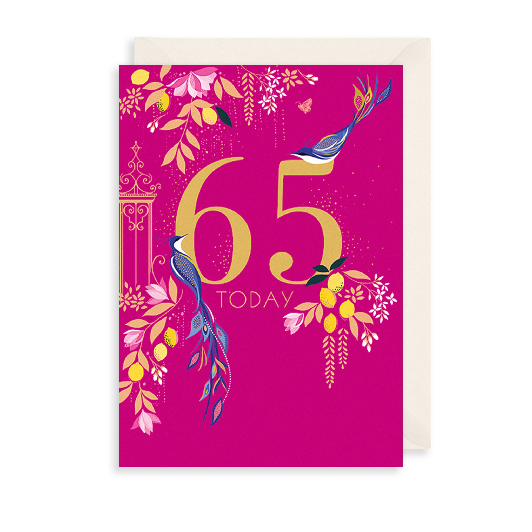65 Today Greetings Card The Art File