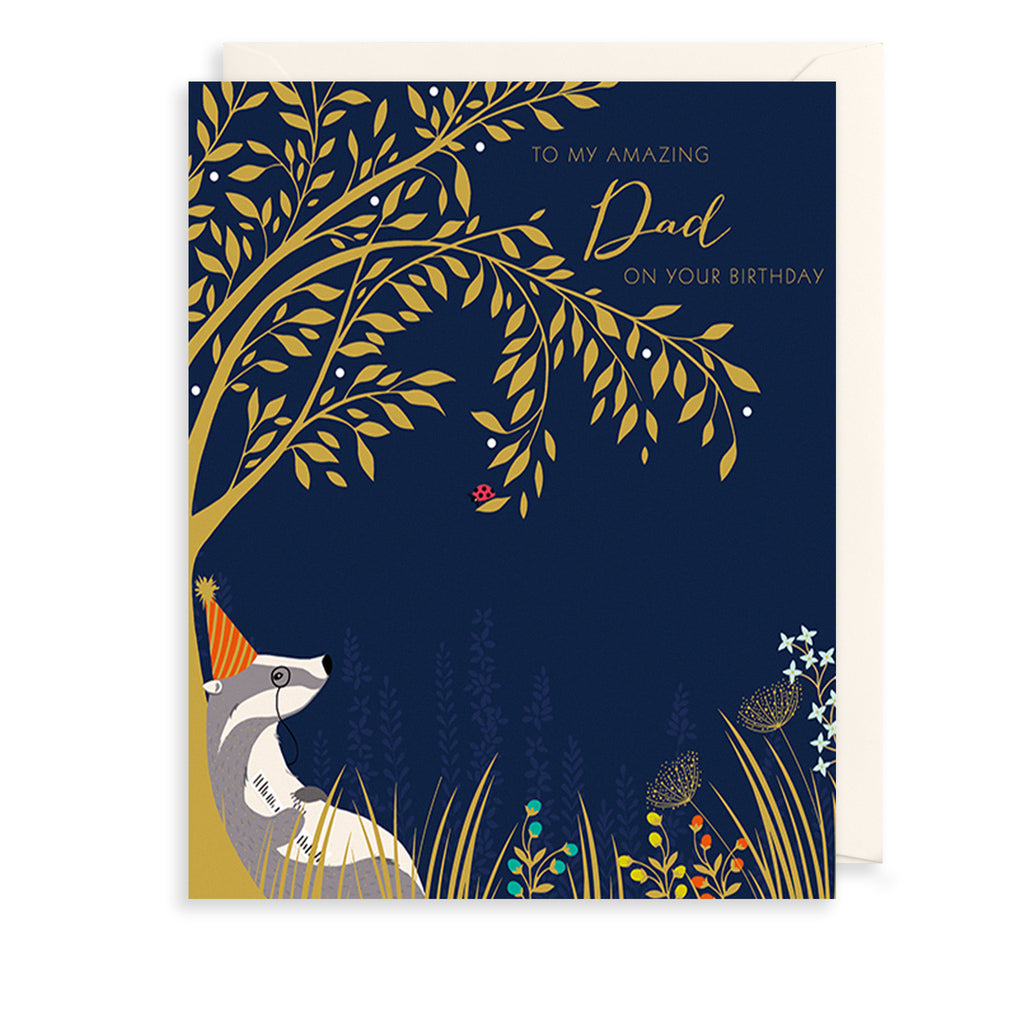 Amazing Day Dad Greetings Card The Art File