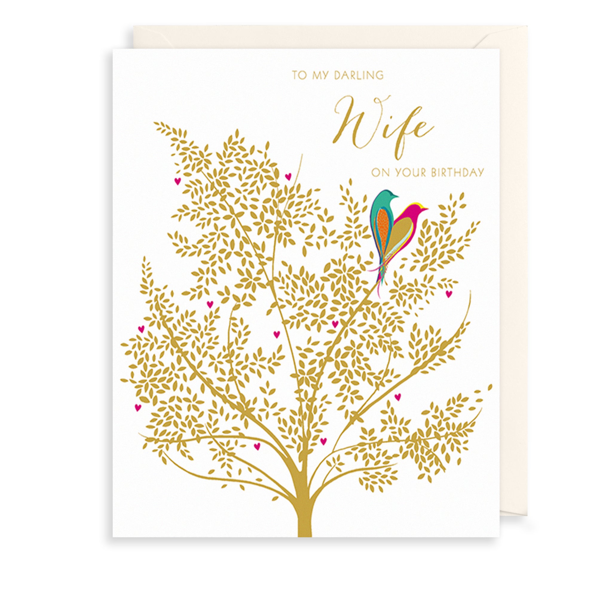 My Darling Wife Greetings Card The Art File