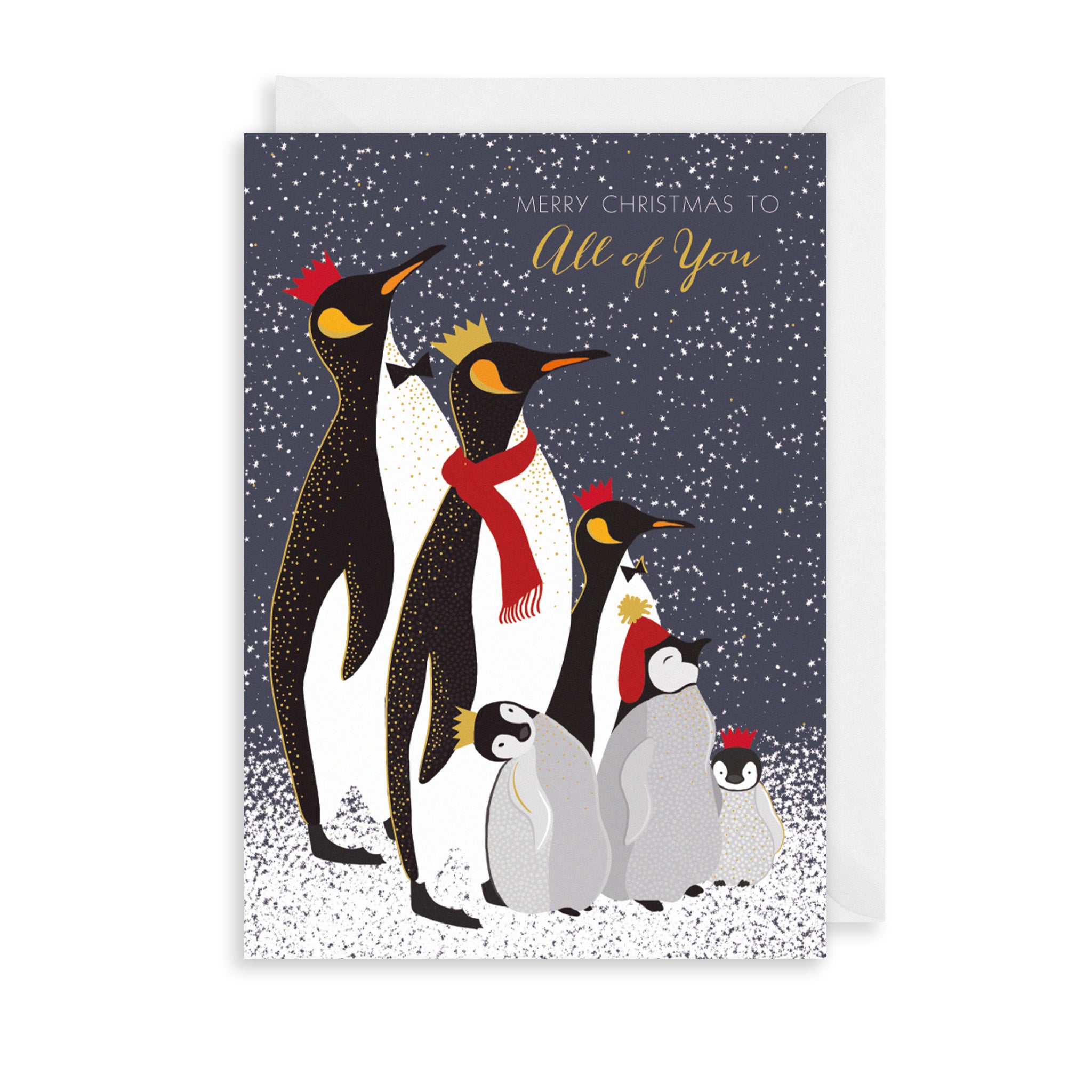 Penguin All Of You Christmas Card The Art File