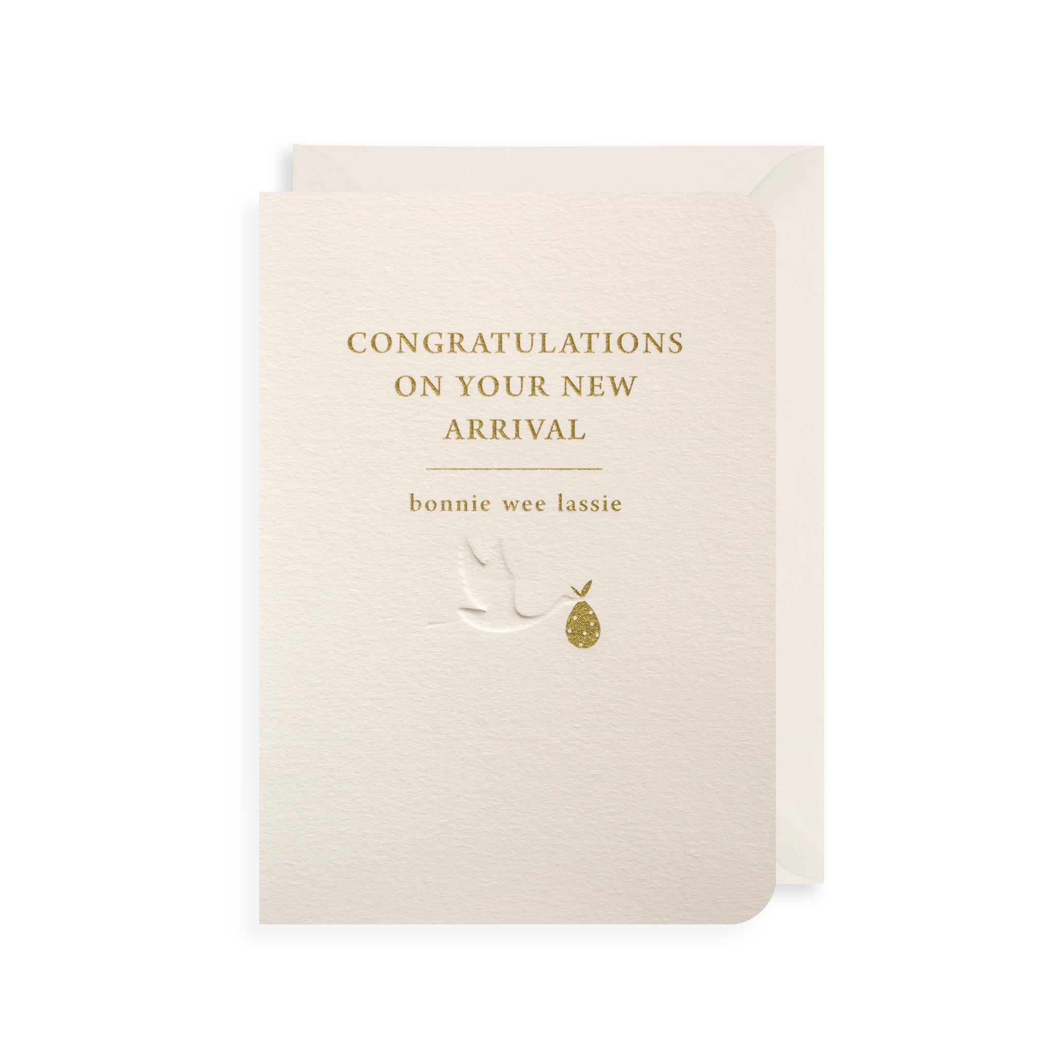 Bonnie Lassie Greetings Card The Art File