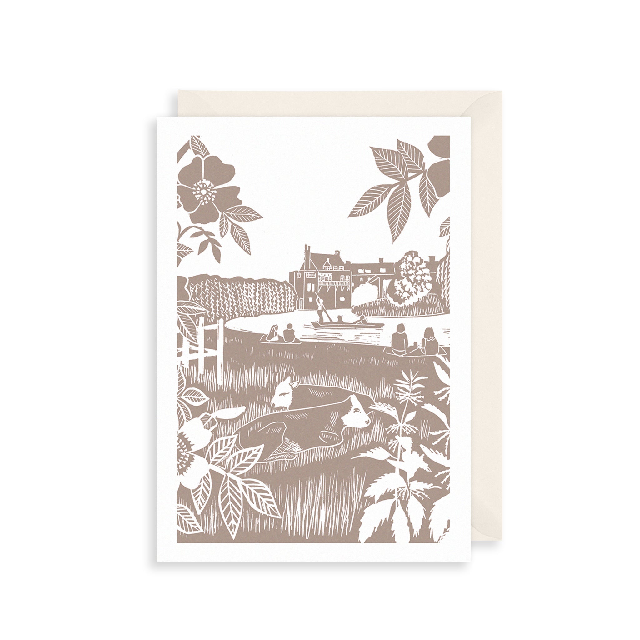 The Millpond Greeting Card The Art File