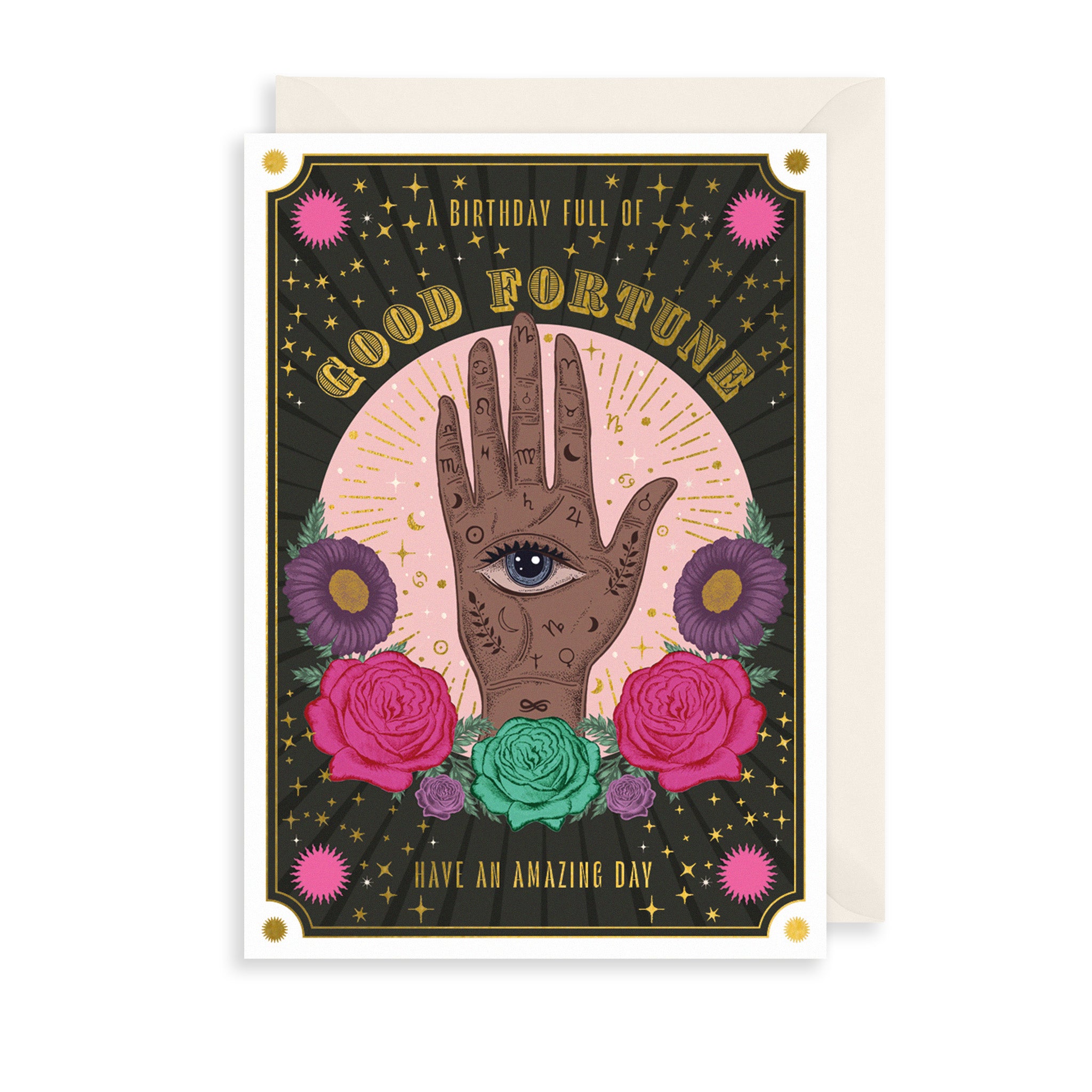 Good Fortune Greetings Card