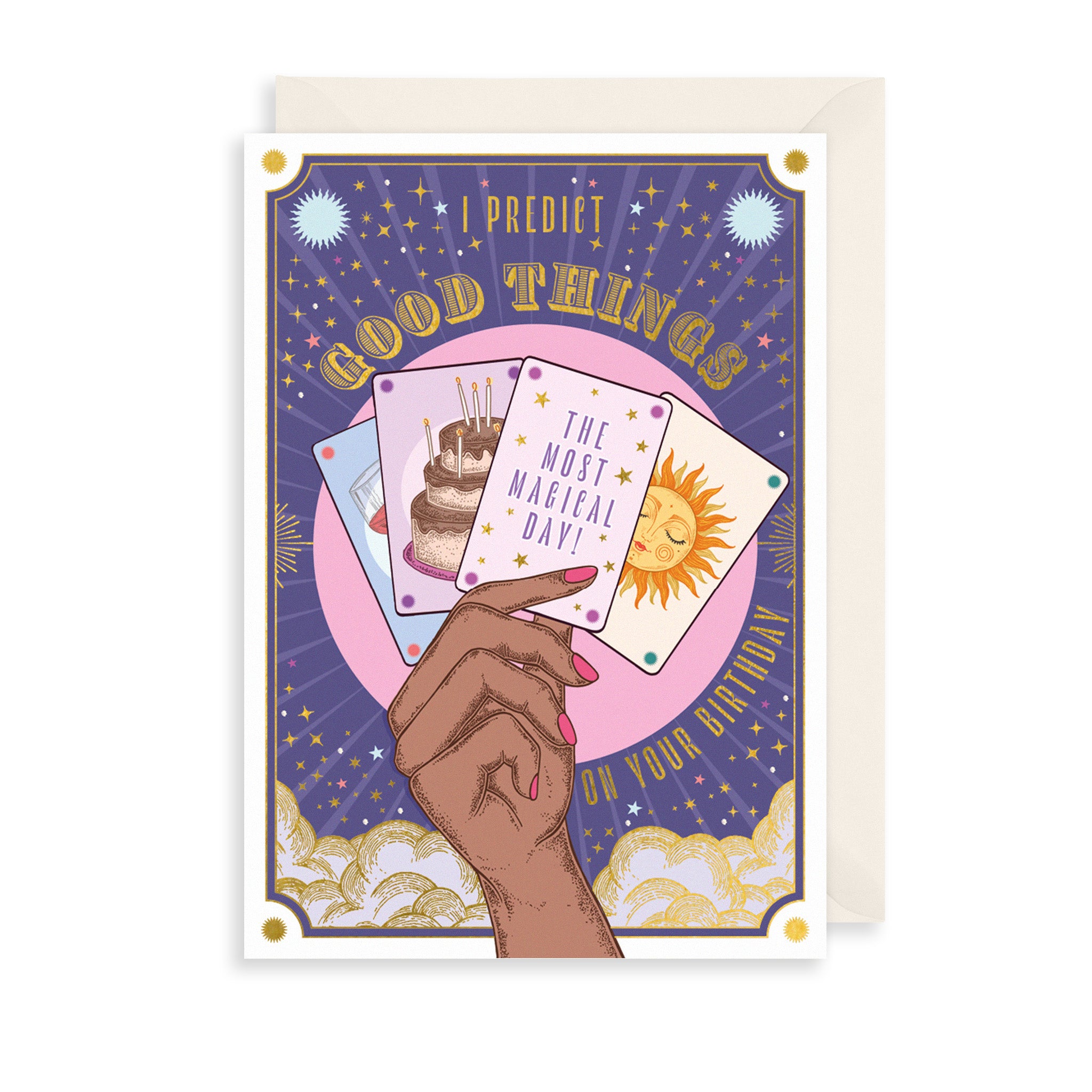 Good Prediction Greetings Card