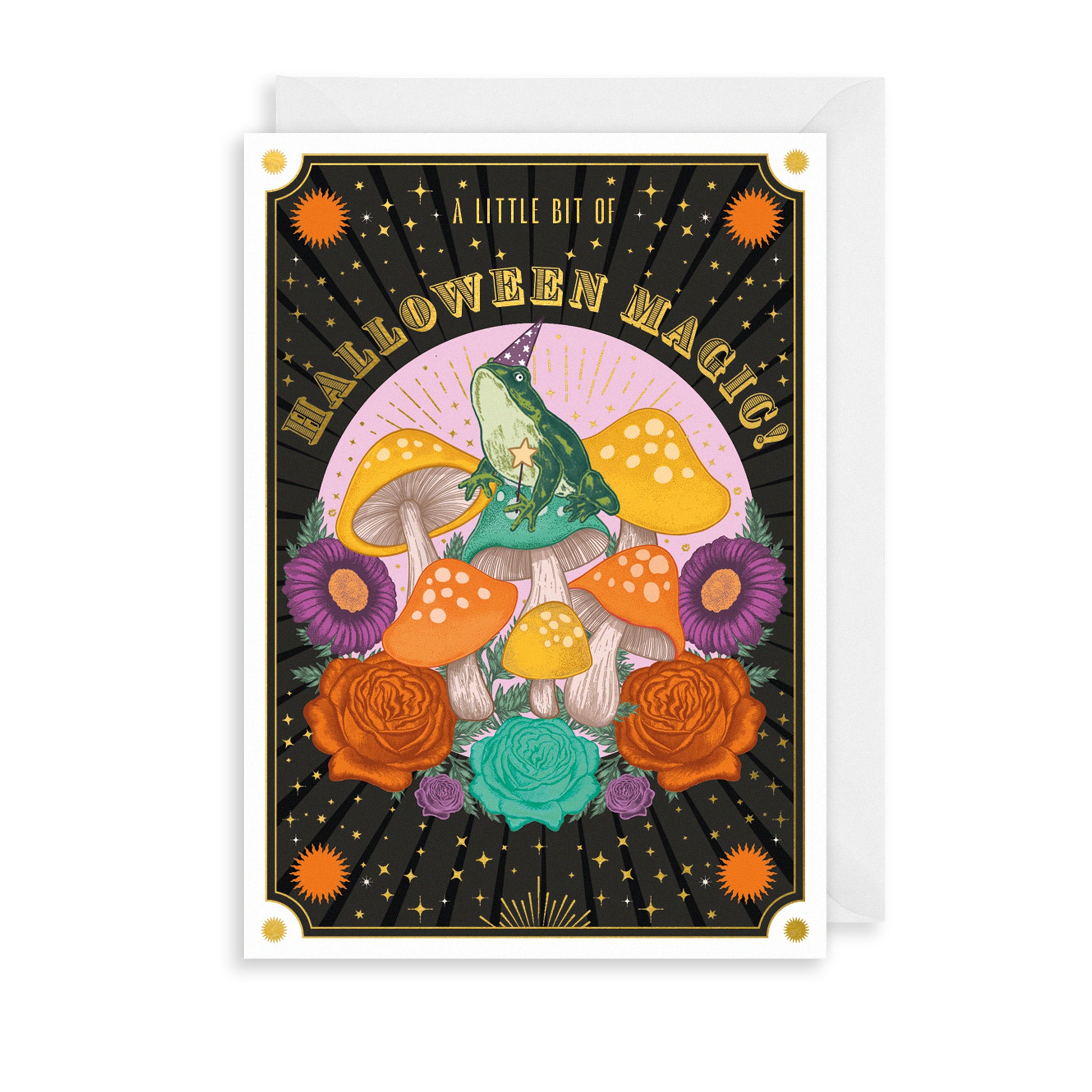 Halloween Magic Greetings Card