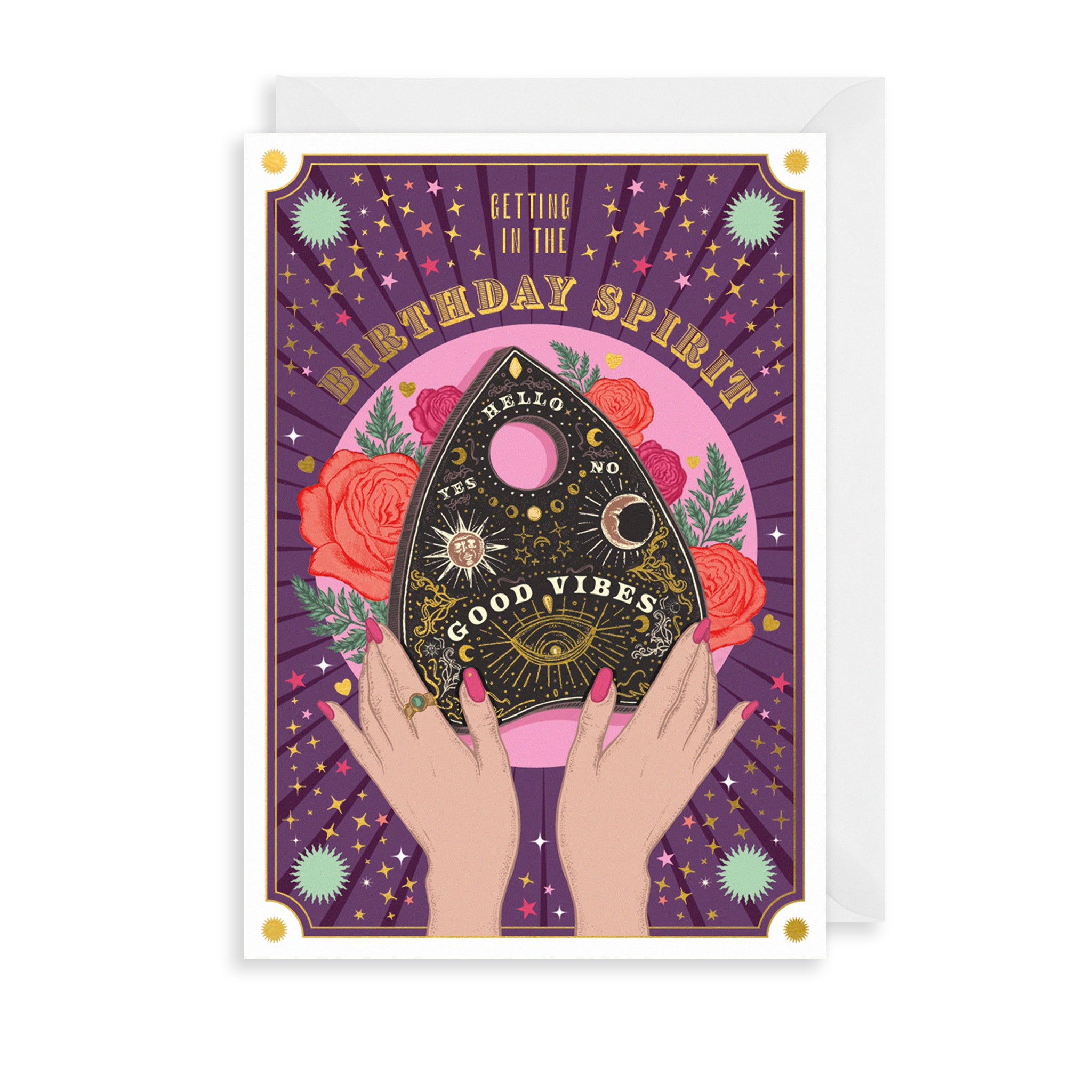 Birthday Spirit Greetings Card
