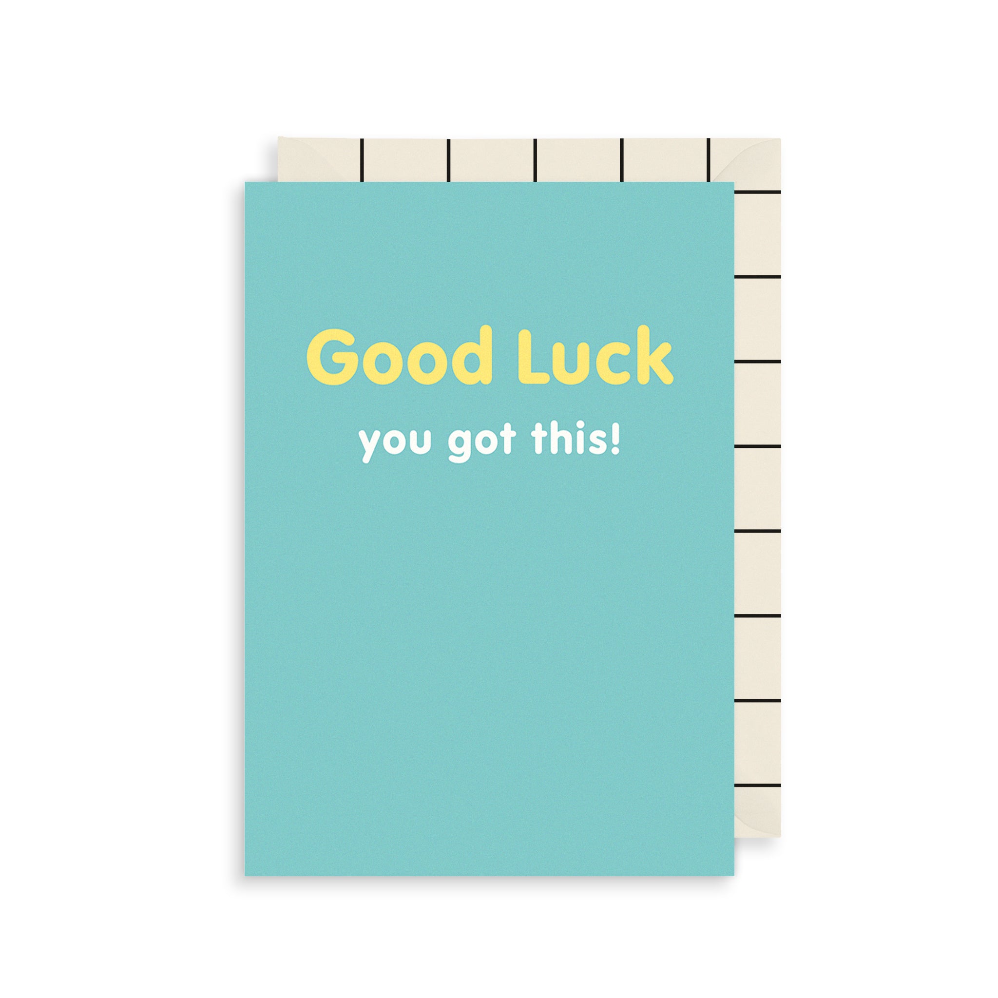 Good Luck Greetings Card The Art File
