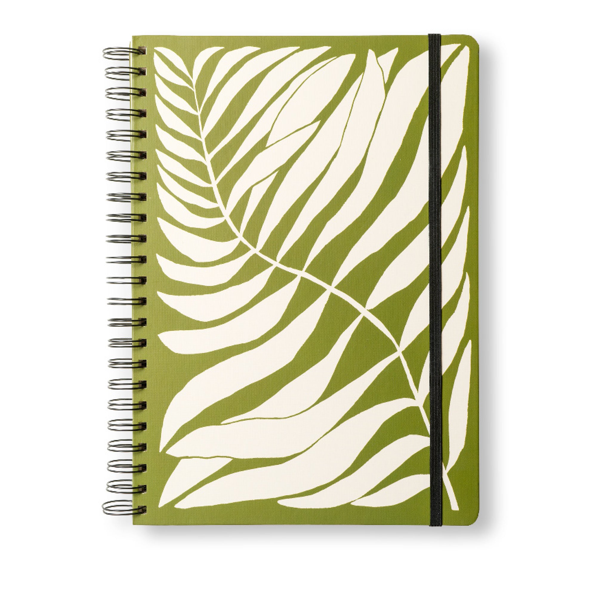 Green Fern A4 Hardback Notebook