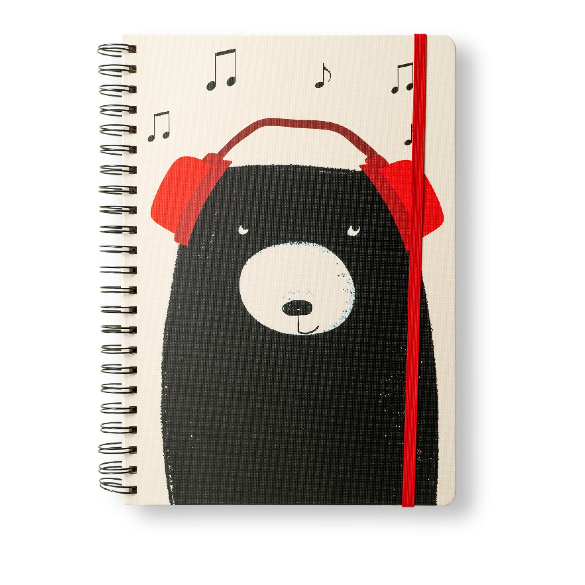 Bear A4 Hardback Notebook