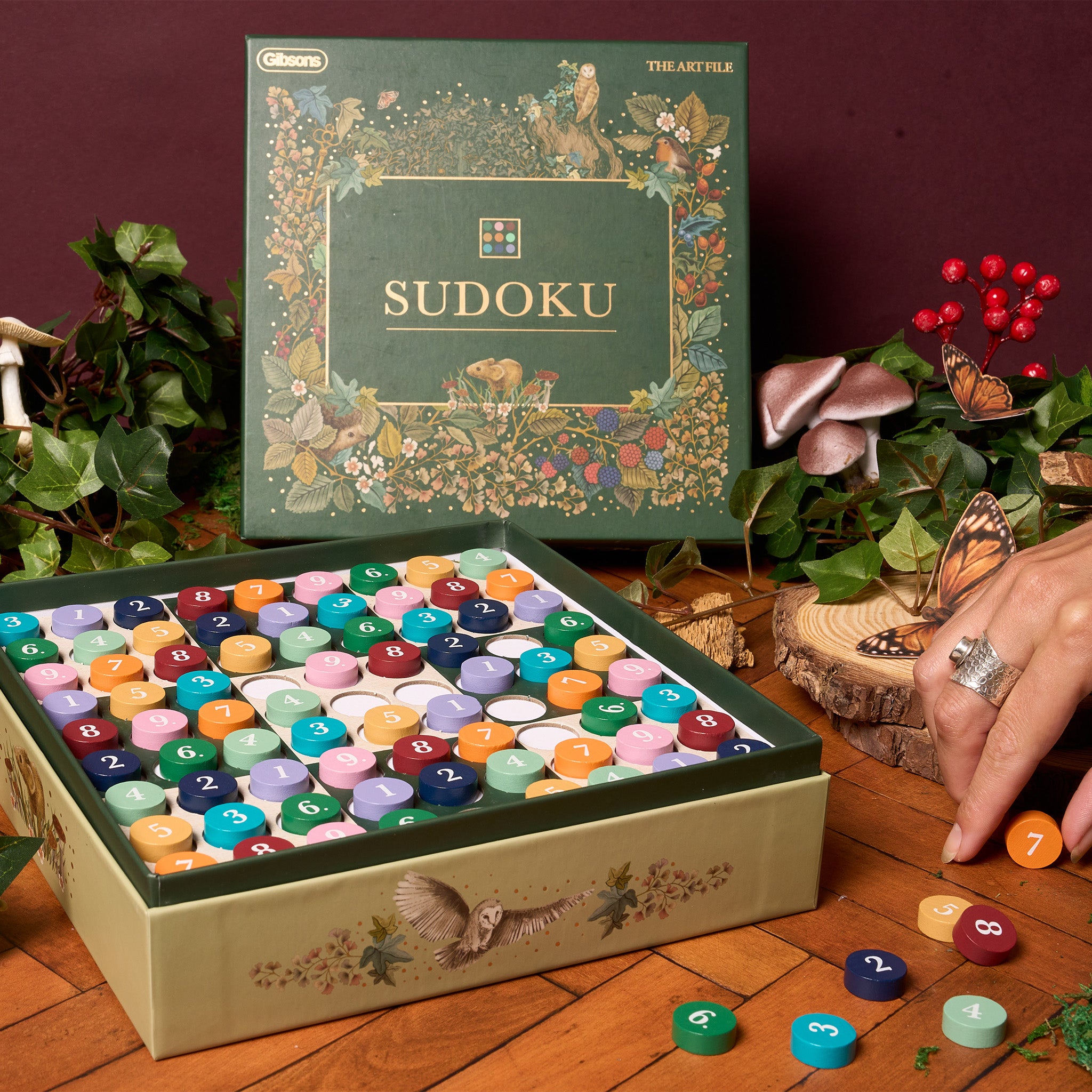 Sudoku Board Game - The Art File x Gibsons Games