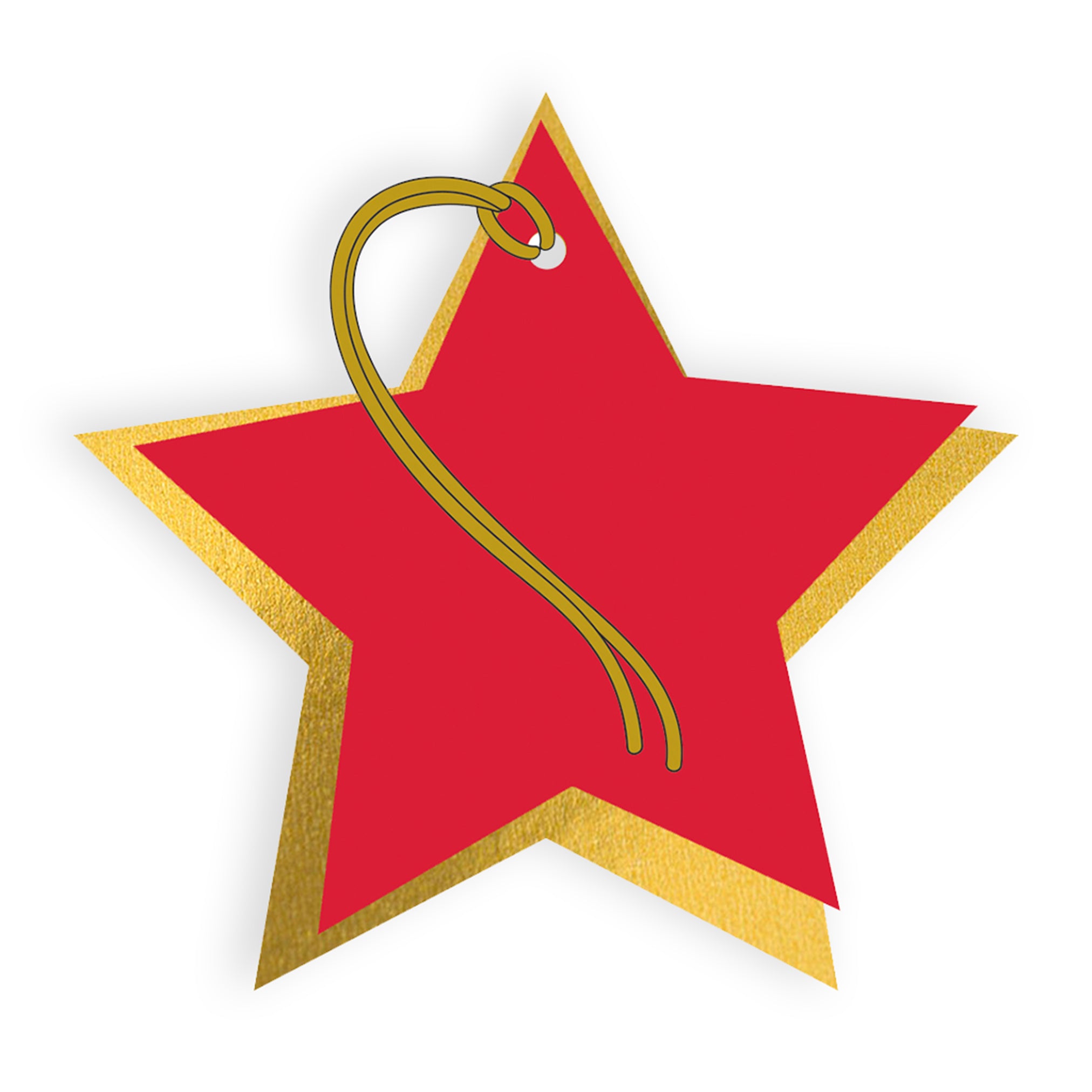 Christmas Star Gift Tags