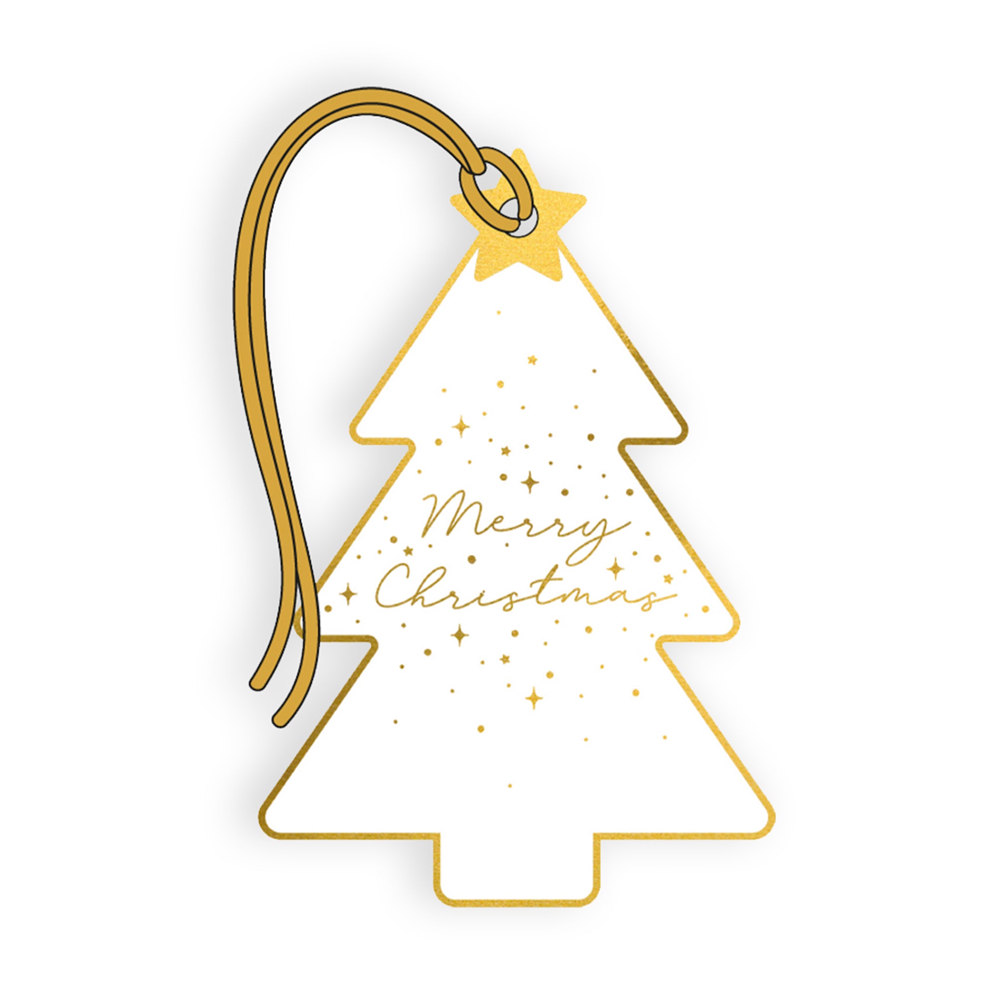 Christmas Tree Gift Tags