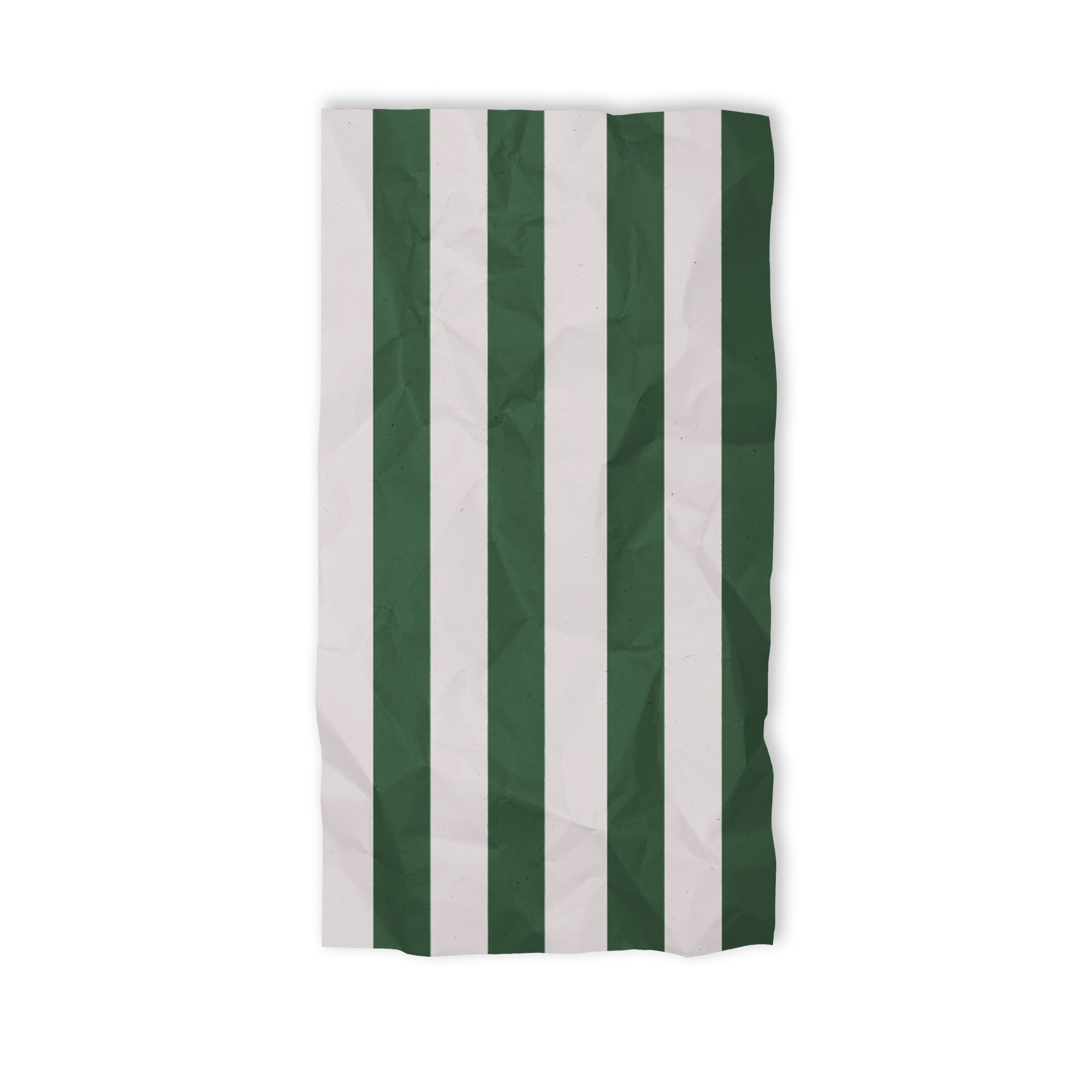 Green Stripes Tissue Paper