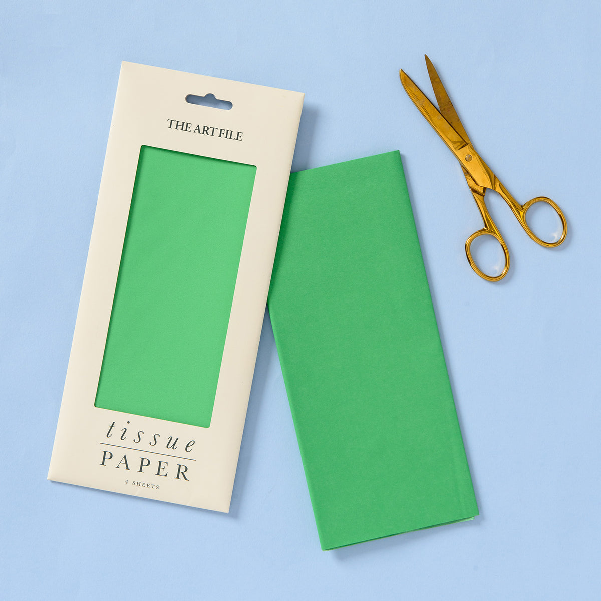 Green Tissue Paper | 4 Sheets