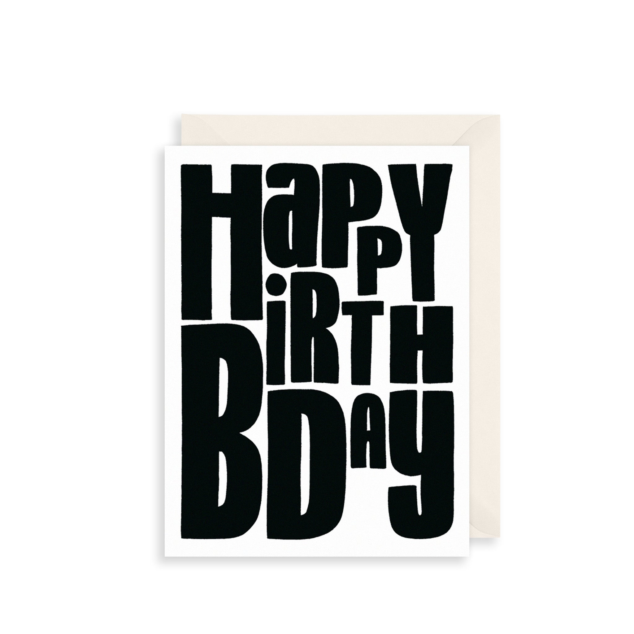 Happy Birthday Greetings Card The Art File