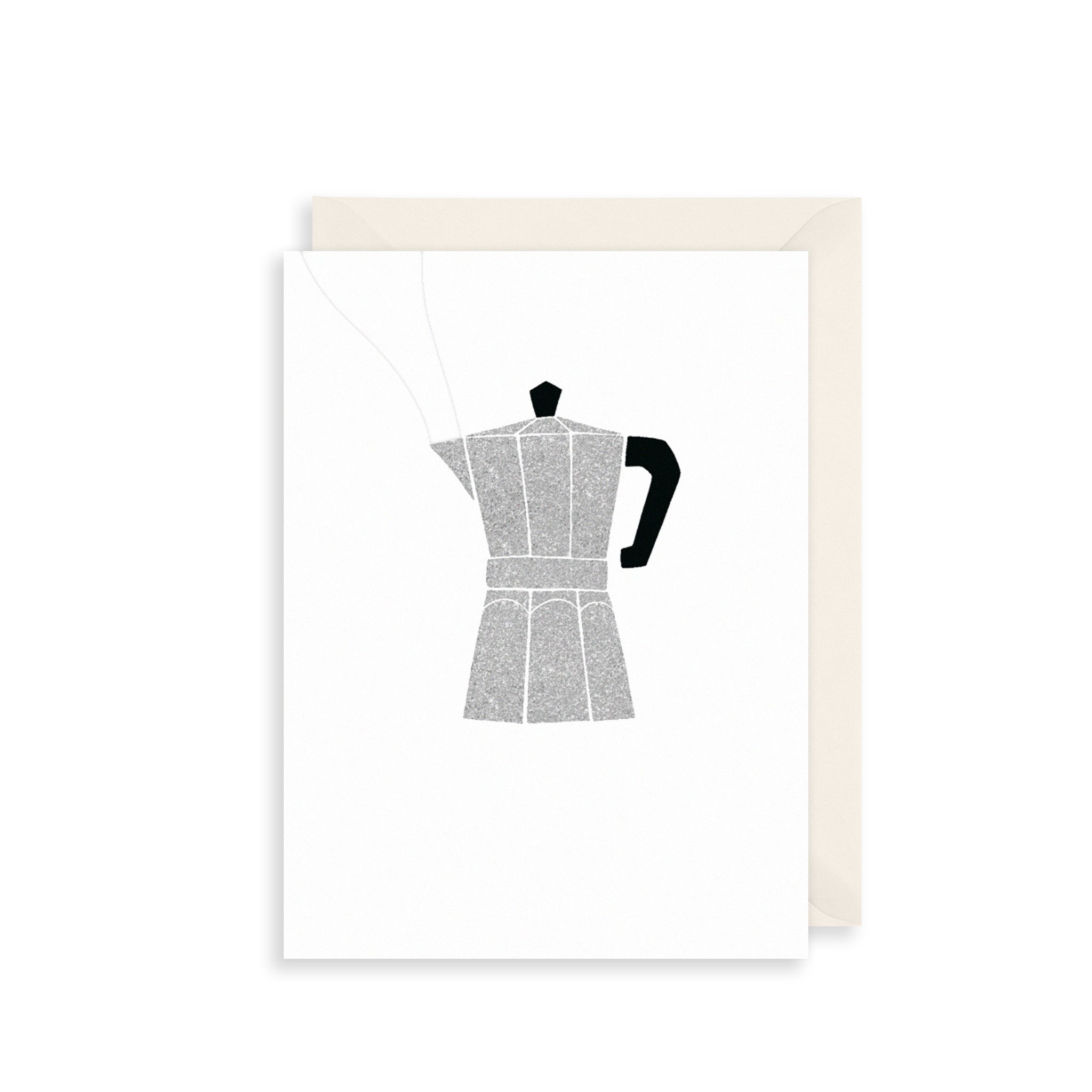 Coffee Pot Greetings Card The Art File