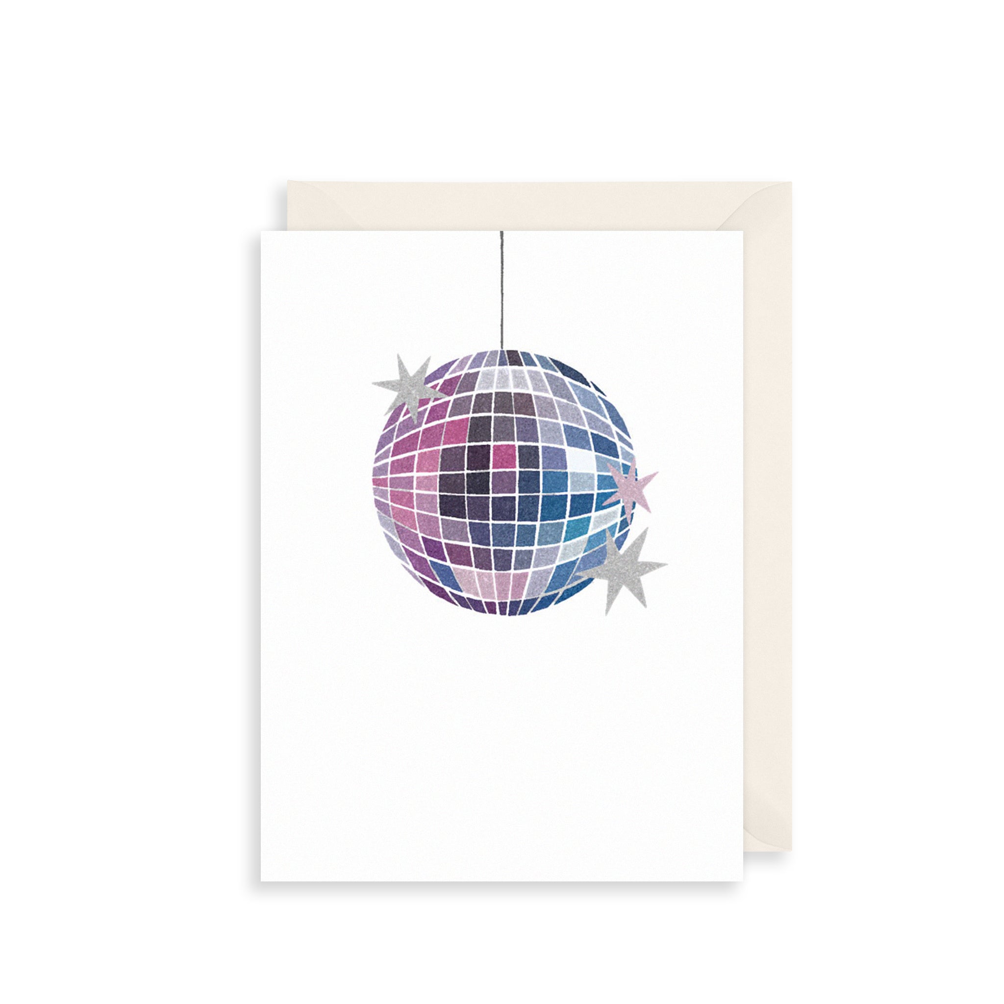 Disco Ball Greetings Card