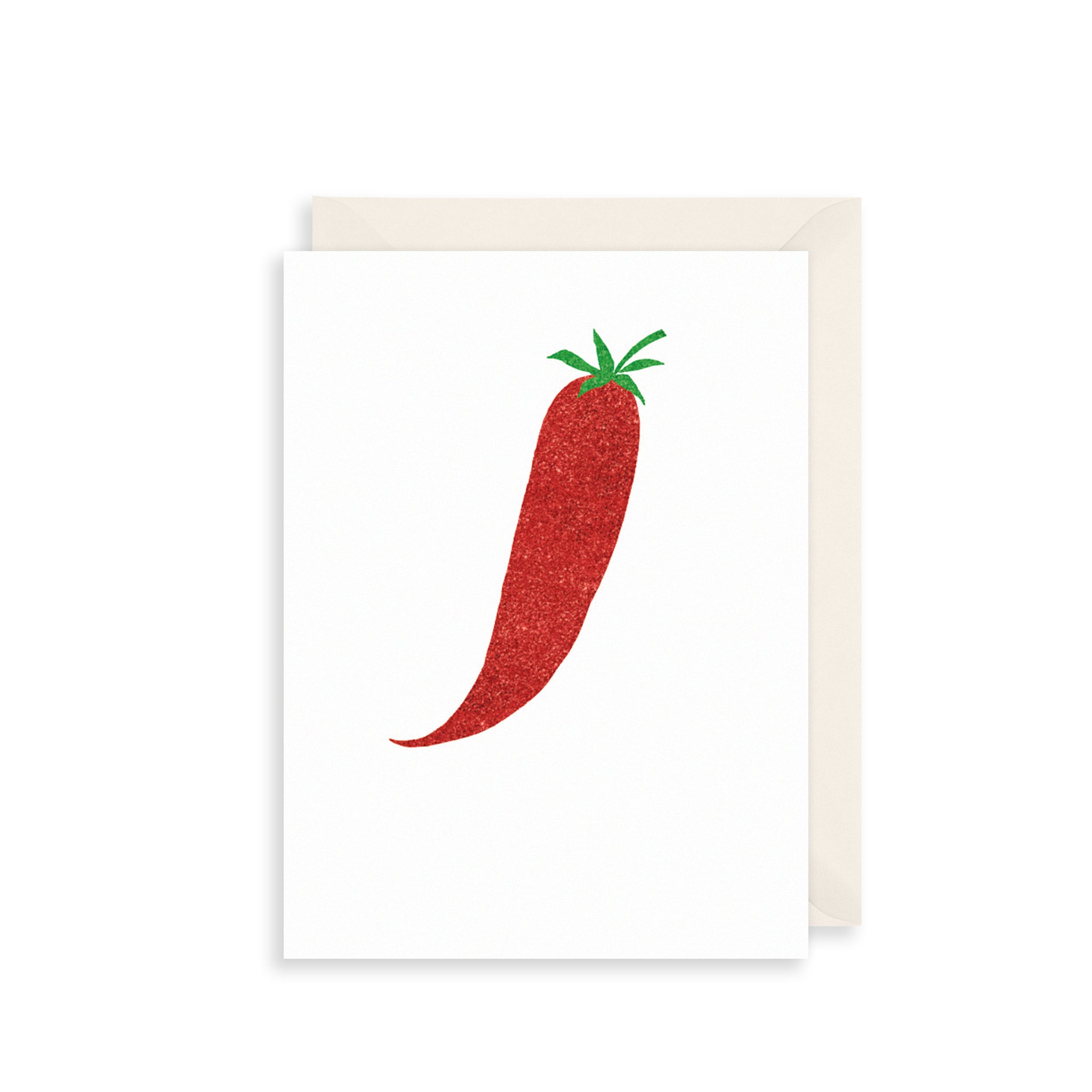 Chili Pepper Greetings Card